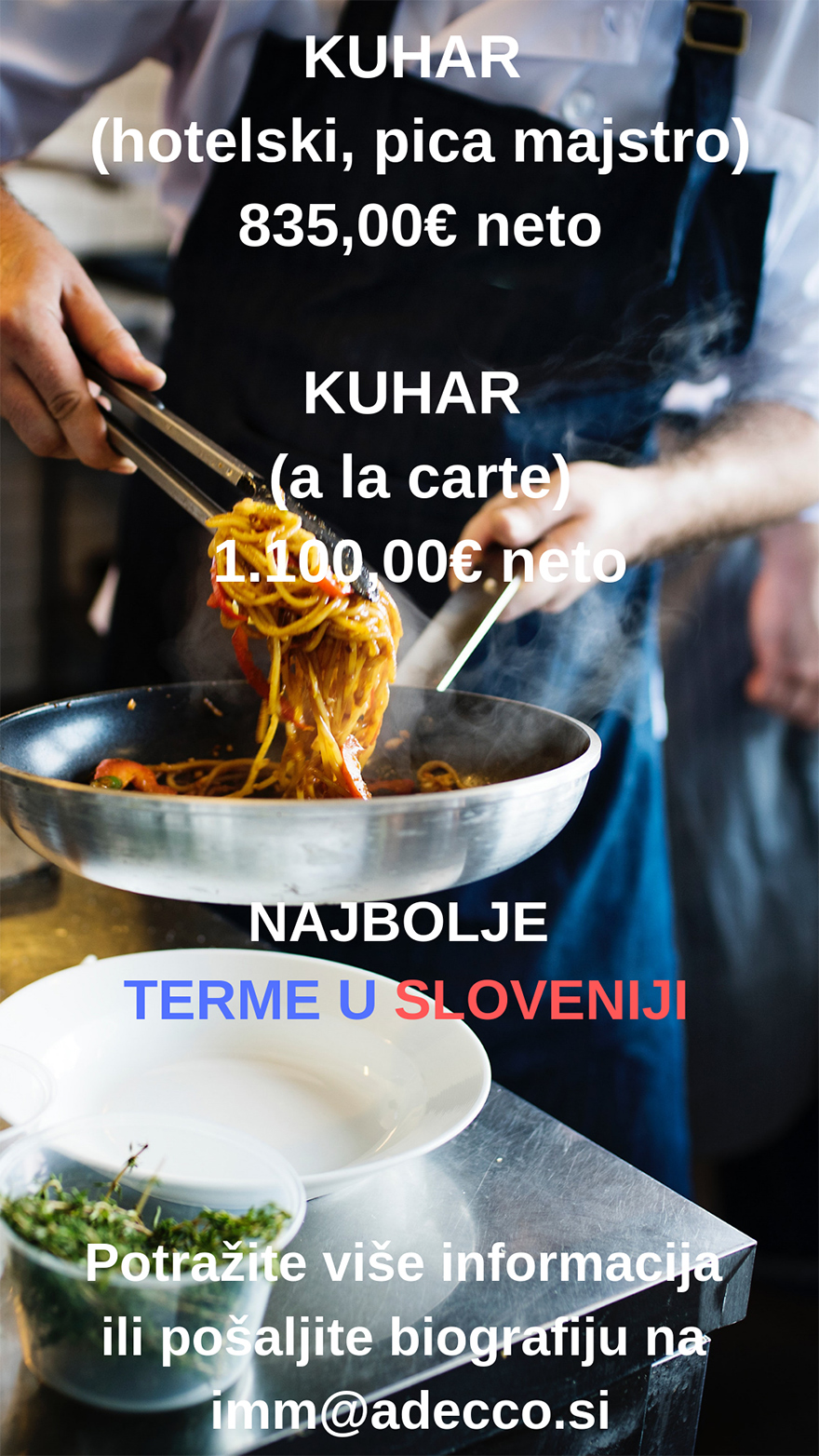 Kuhar (m/ž) - ADECCO H.R. d.o.o. Kuhar (m/ž)