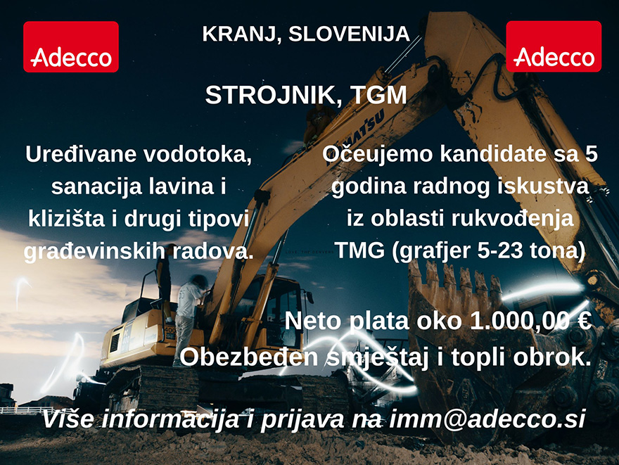 Strojnik TGM (m/ž) - ADECCO H.R. d.o.o. Strojnik TGM (m/ž)