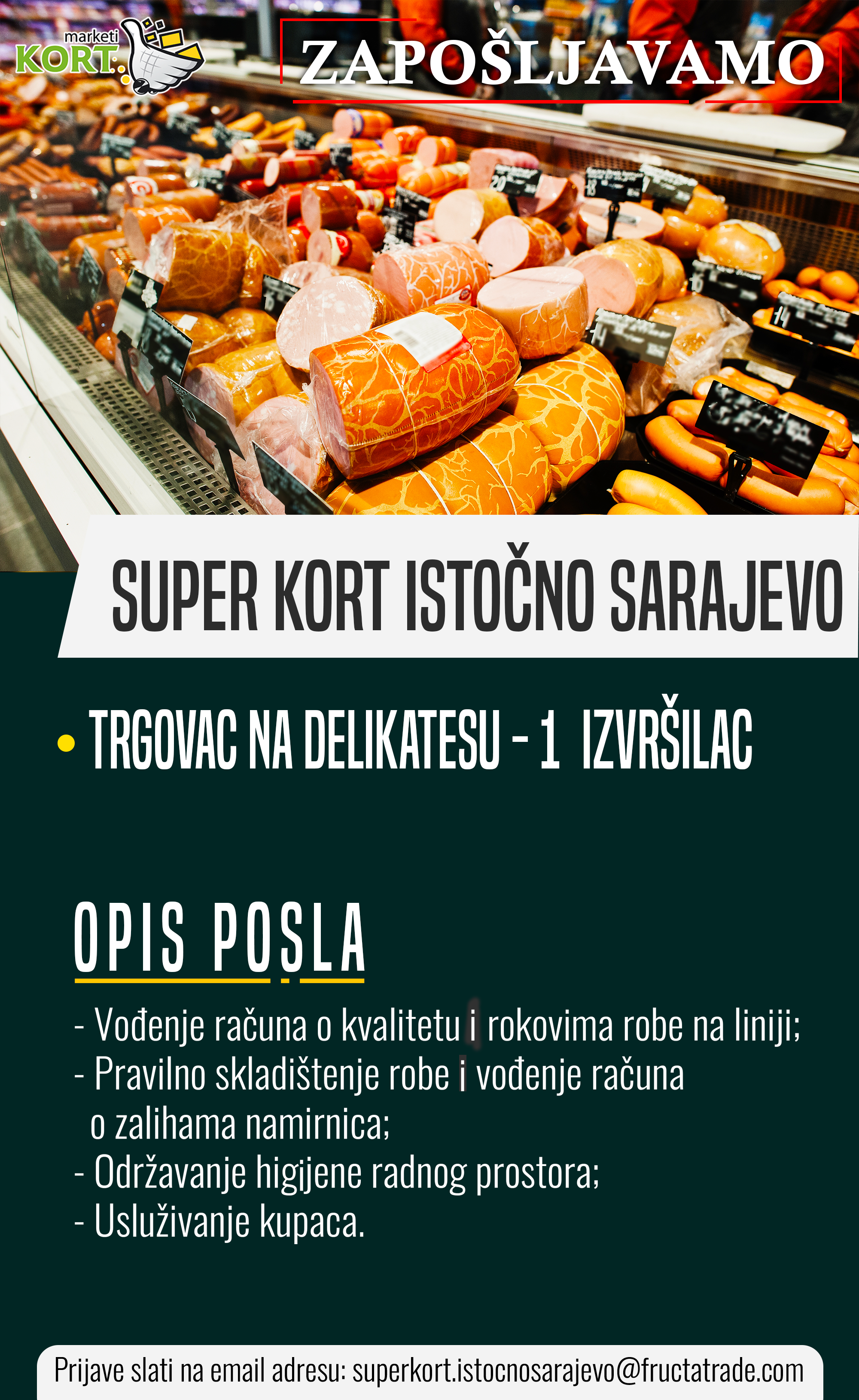 Trgovac na delikatesu (m/ž)