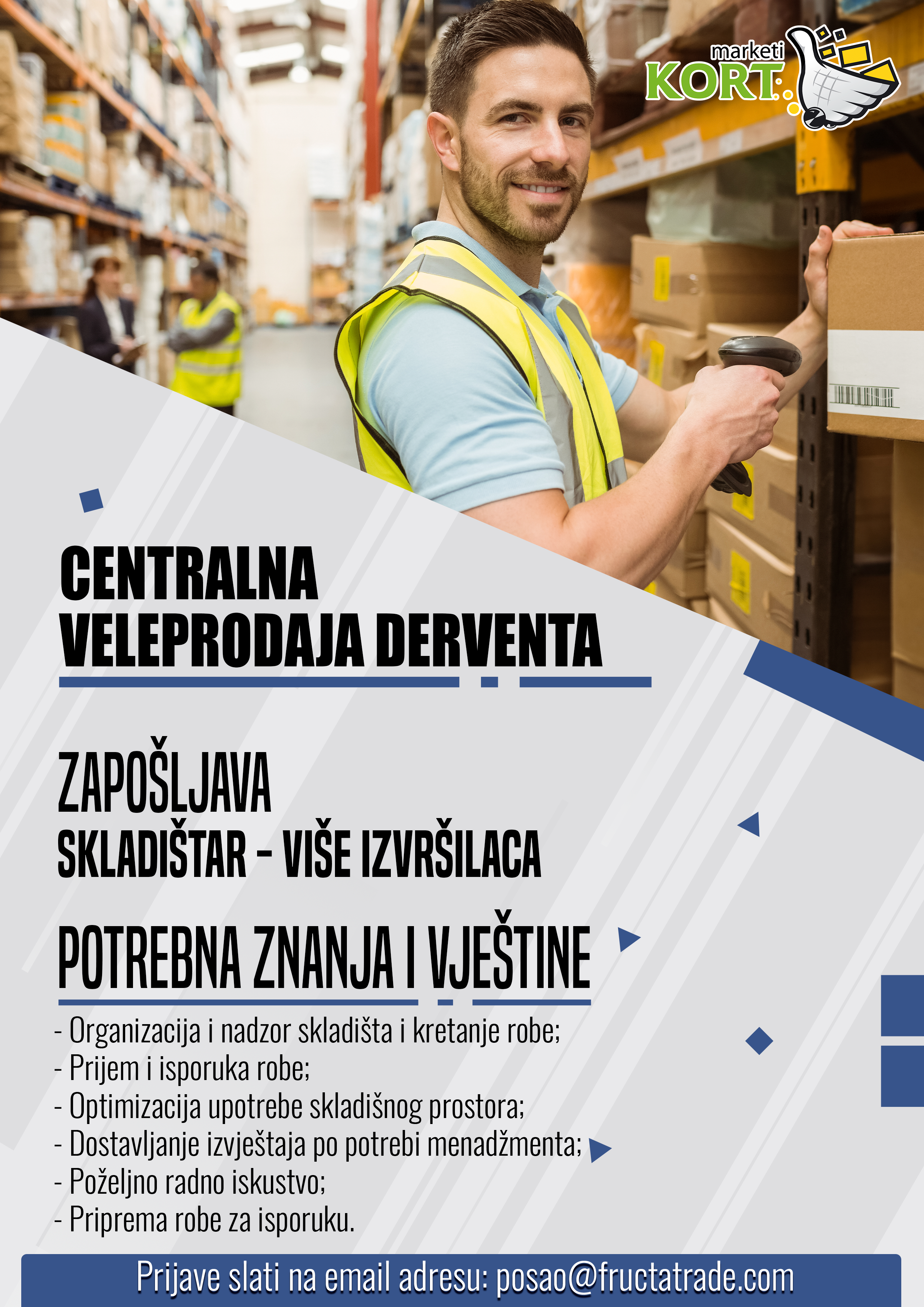 Skladištar (m/ž) - Fructa Trade d.o.o Skladištar (m/ž)