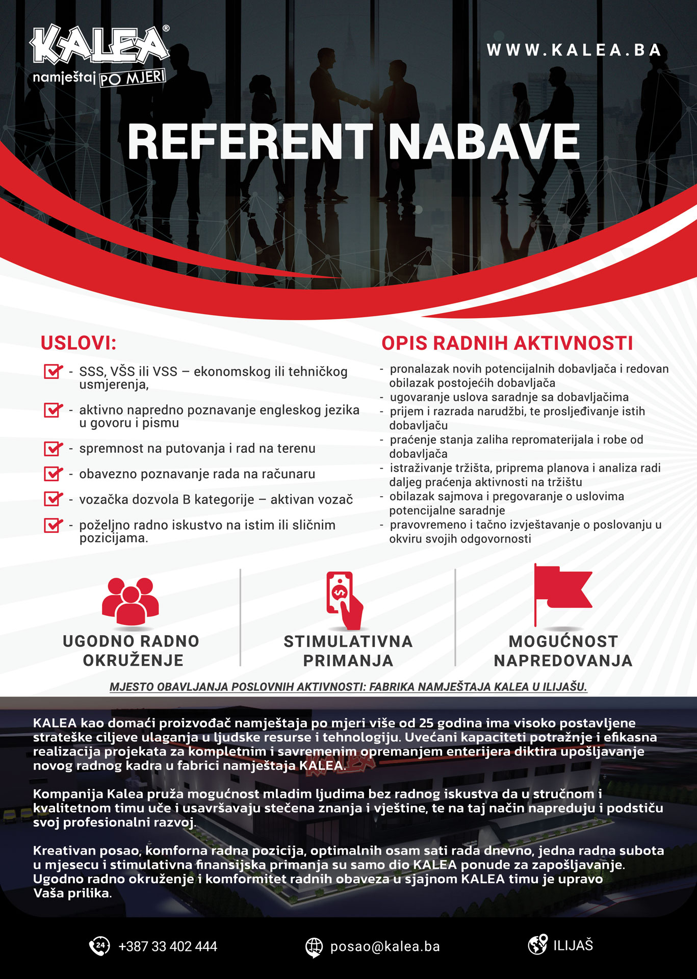 Referent nabave (m/ž) - Kalea d.o.o. Referent nabave (m/ž)