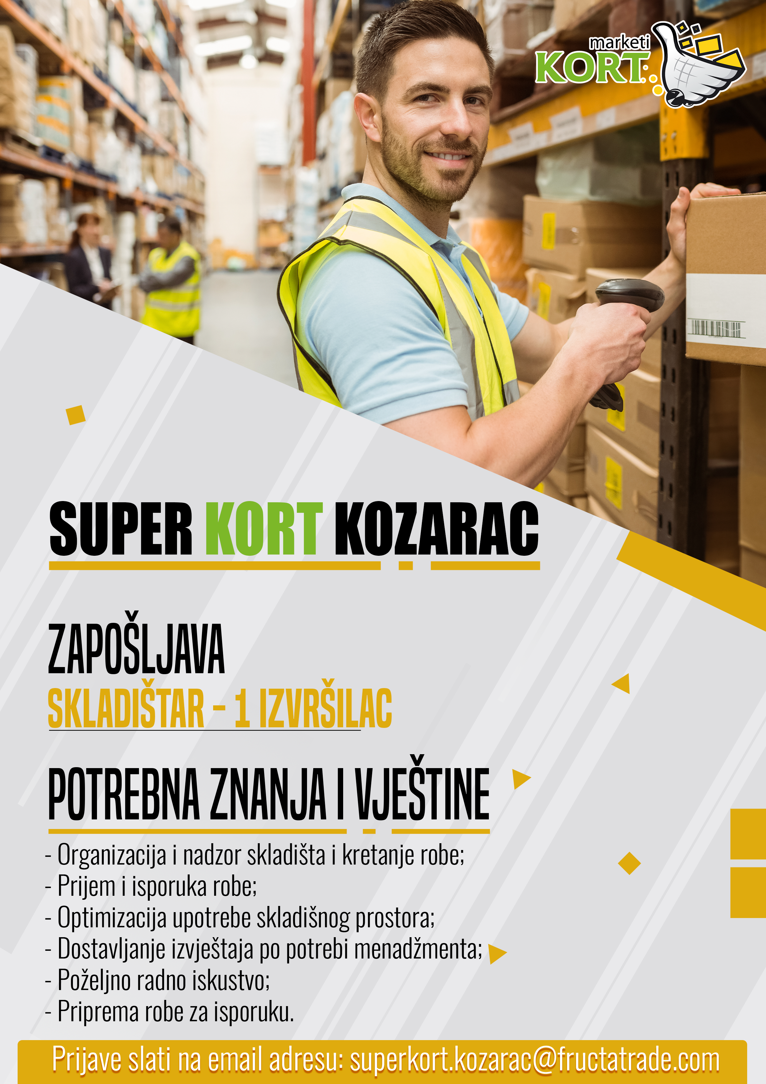 Skladištar (m/ž) - Fructa Trade d.o.o Skladištar (m/ž)