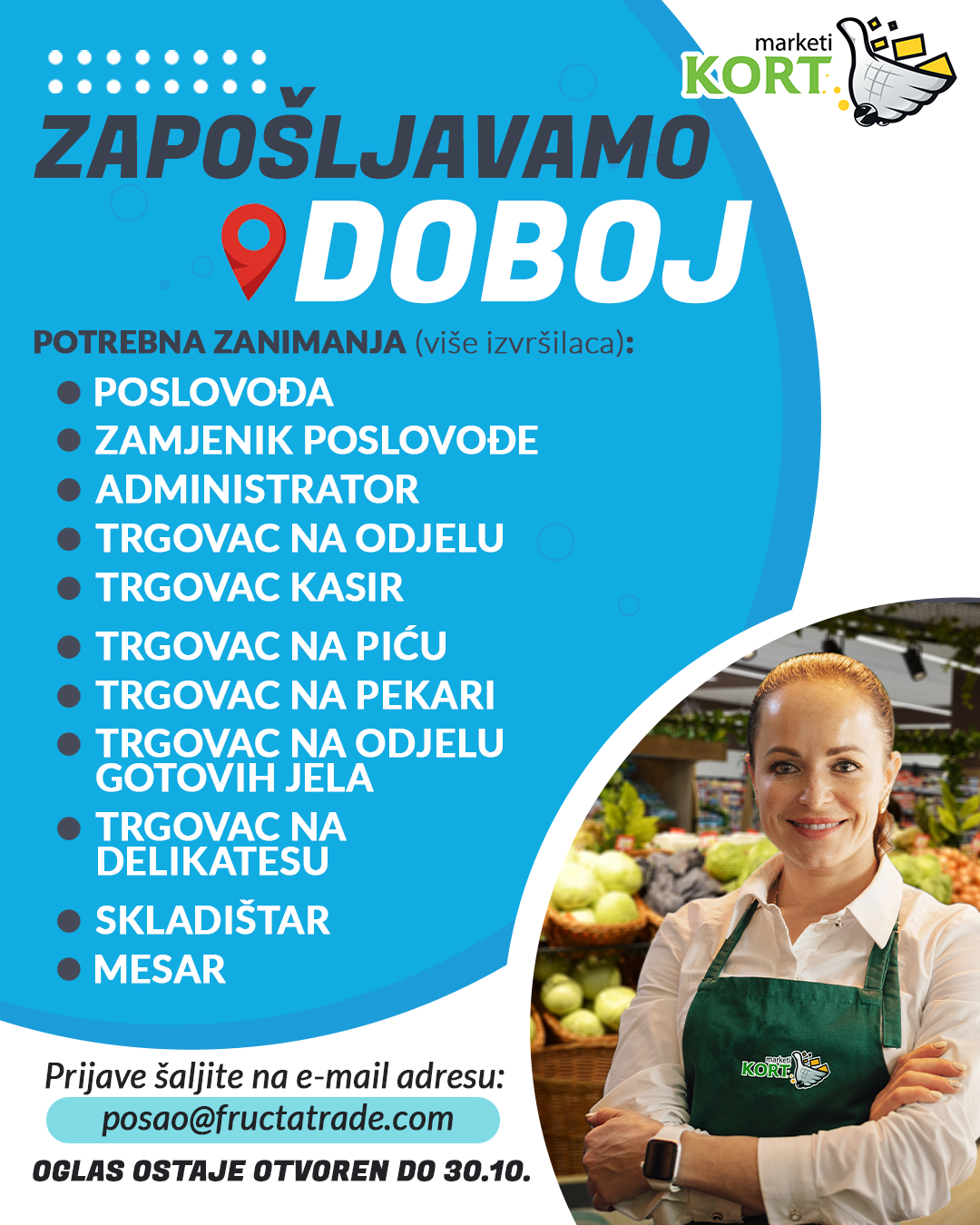 Radnici na više pozicija (m/ž) - Fructa Trade d.o.o Radnici na više pozicija (m/ž)