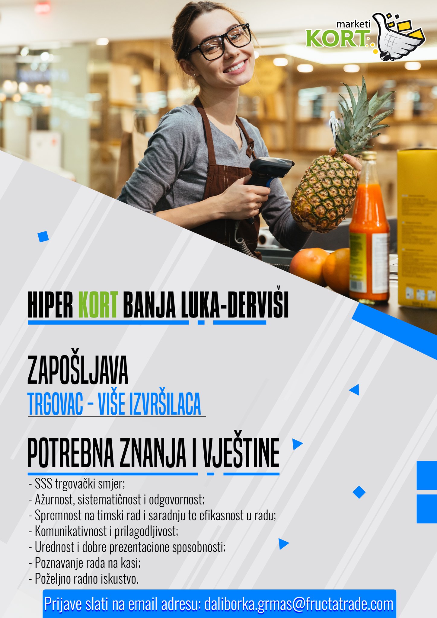Trgovac (m/ž) - Fructa Trade d.o.o Trgovac (m/ž)
