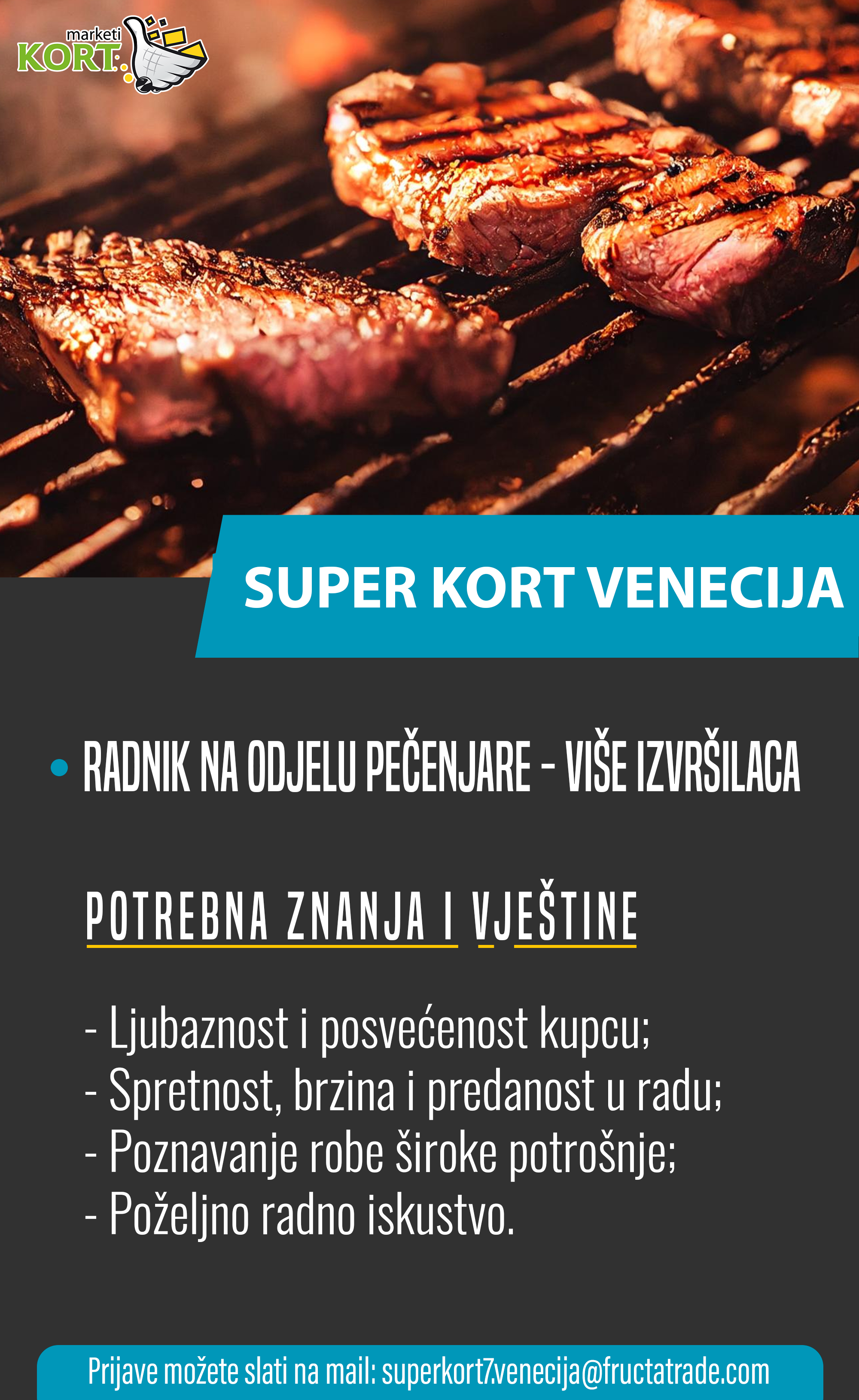 Radnik na odjelu pečenjare (m/ž) - Fructa Trade d.o.o Radnik na odjelu pečenjare (m/ž)