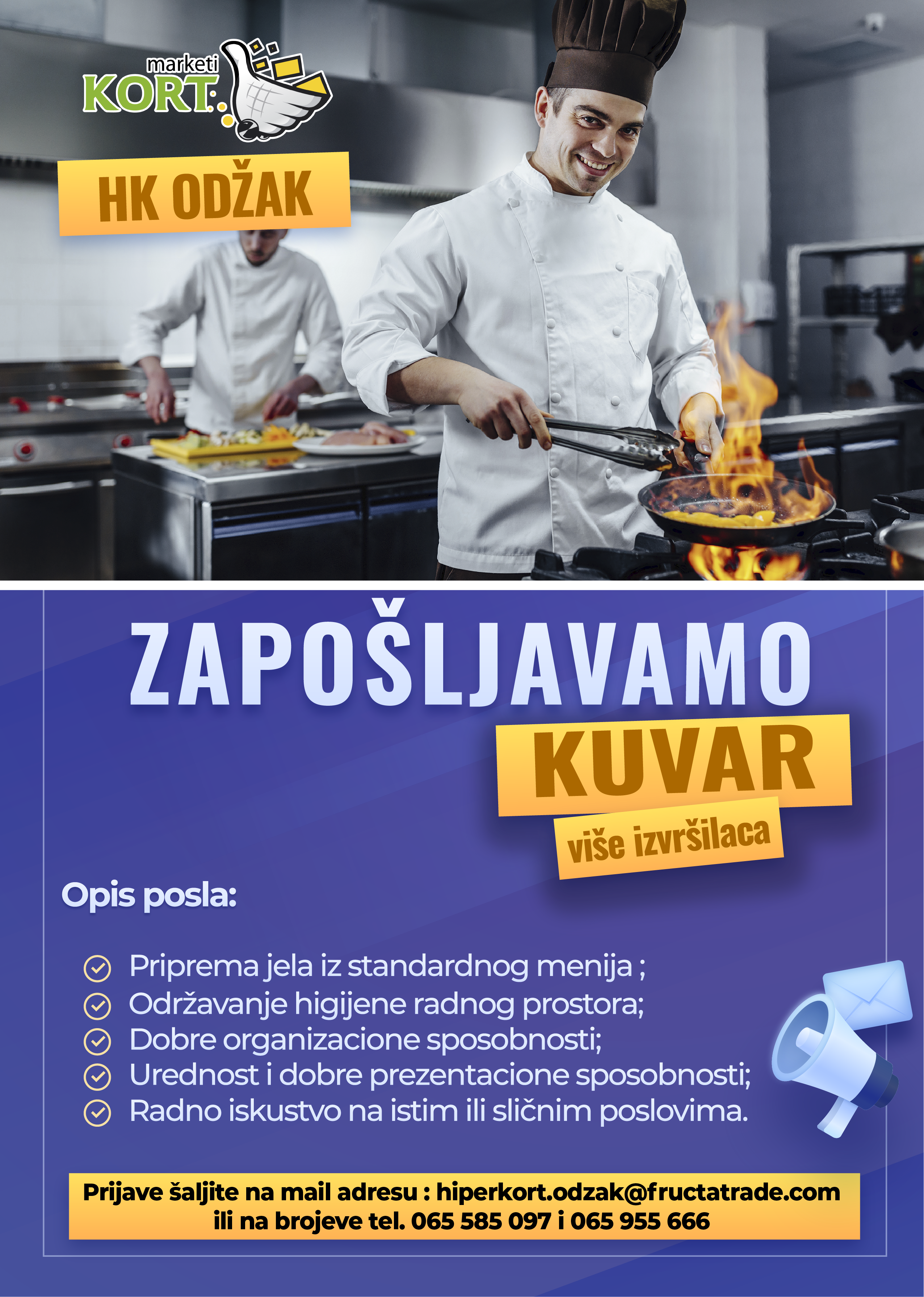 Kuvar (m/ž) - Fructa Trade d.o.o Kuvar (m/ž)