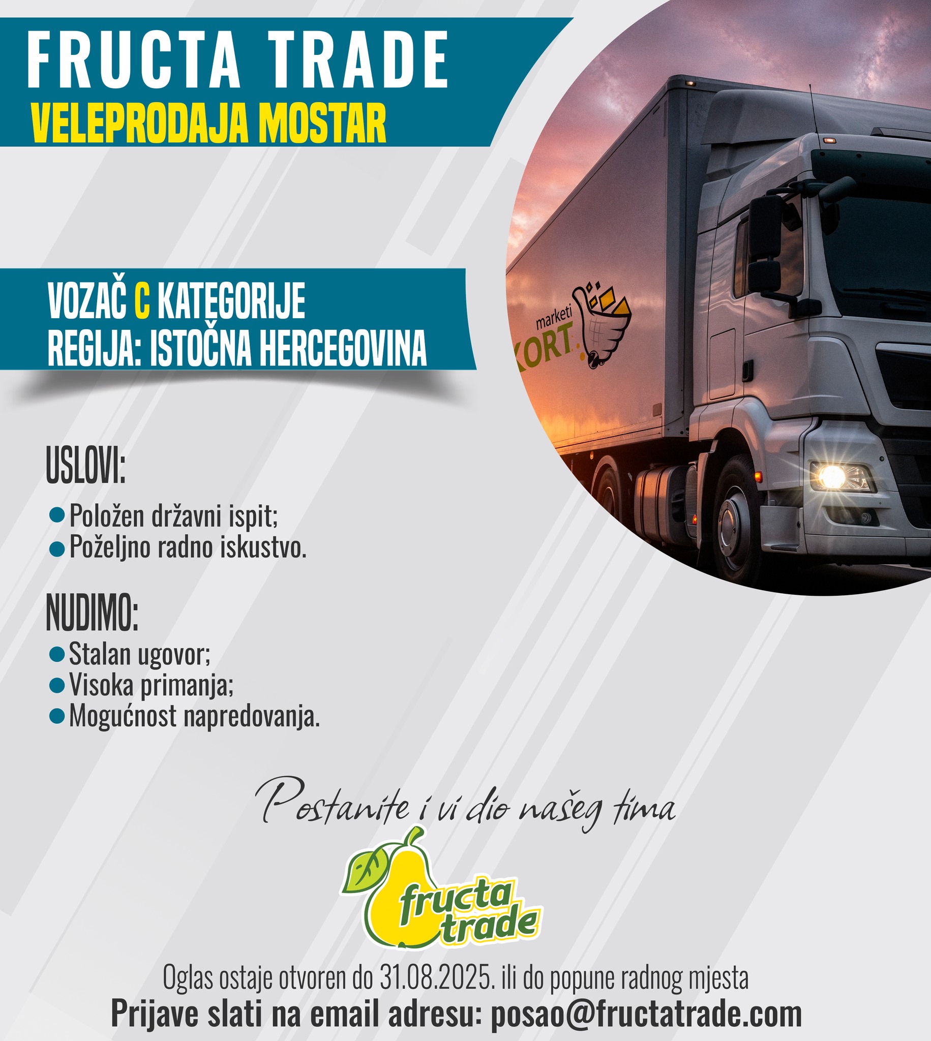 Vozač C kategorije (m/ž)