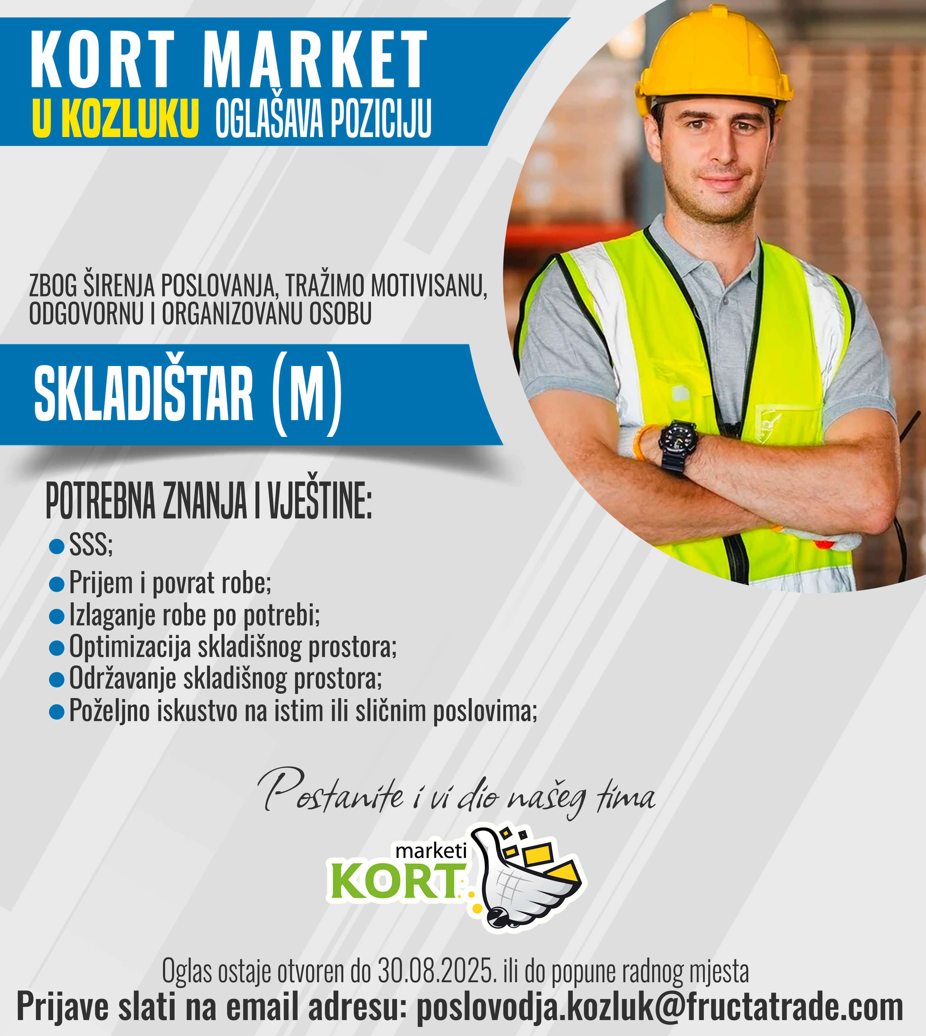 Skladištar (m/ž)