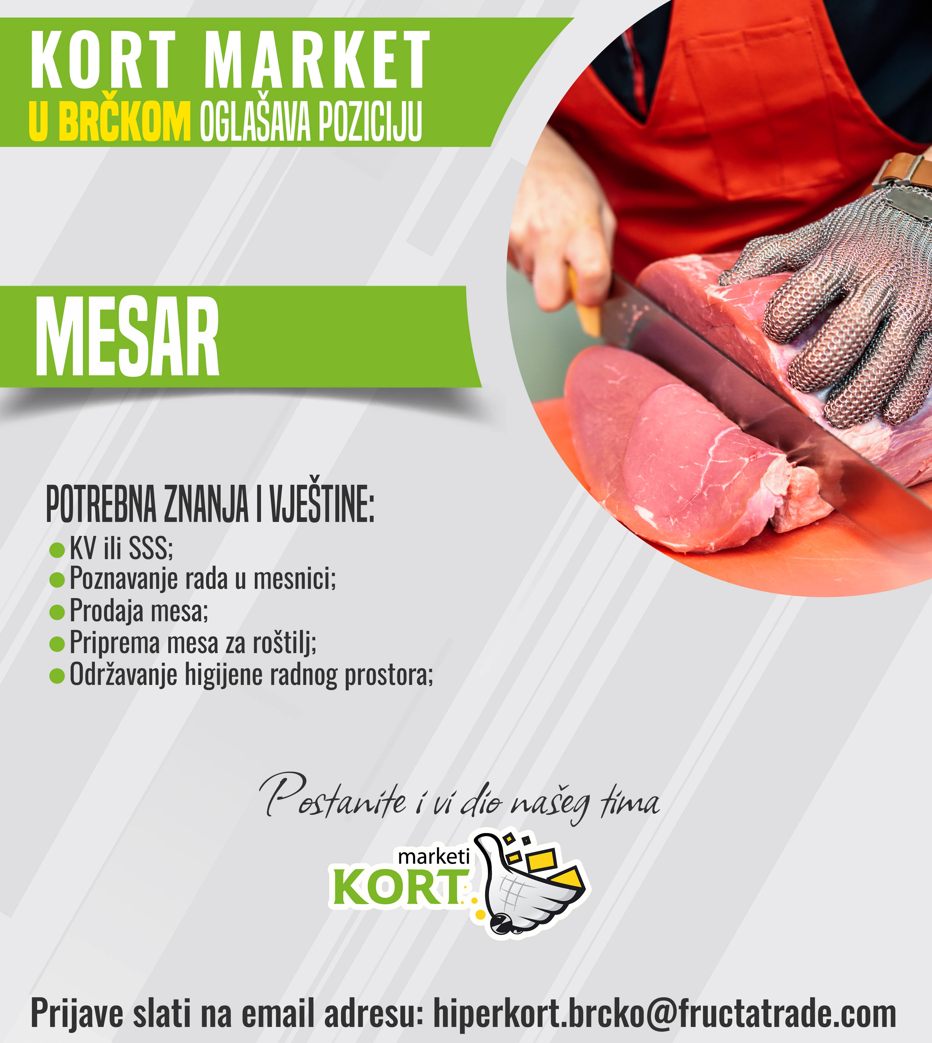 Mesar (m/ž) - Fructa Trade d.o.o Mesar (m/ž)