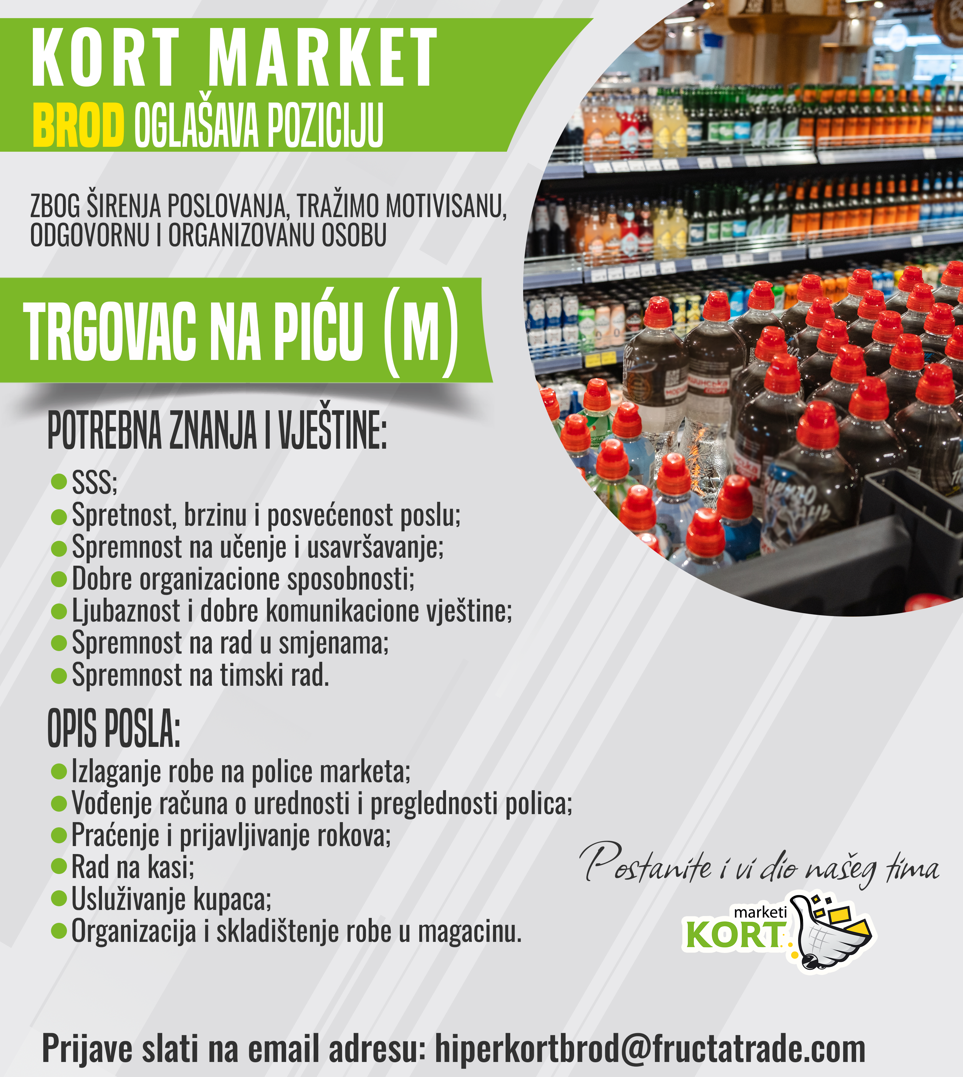 Trgovac na piću (m/ž)