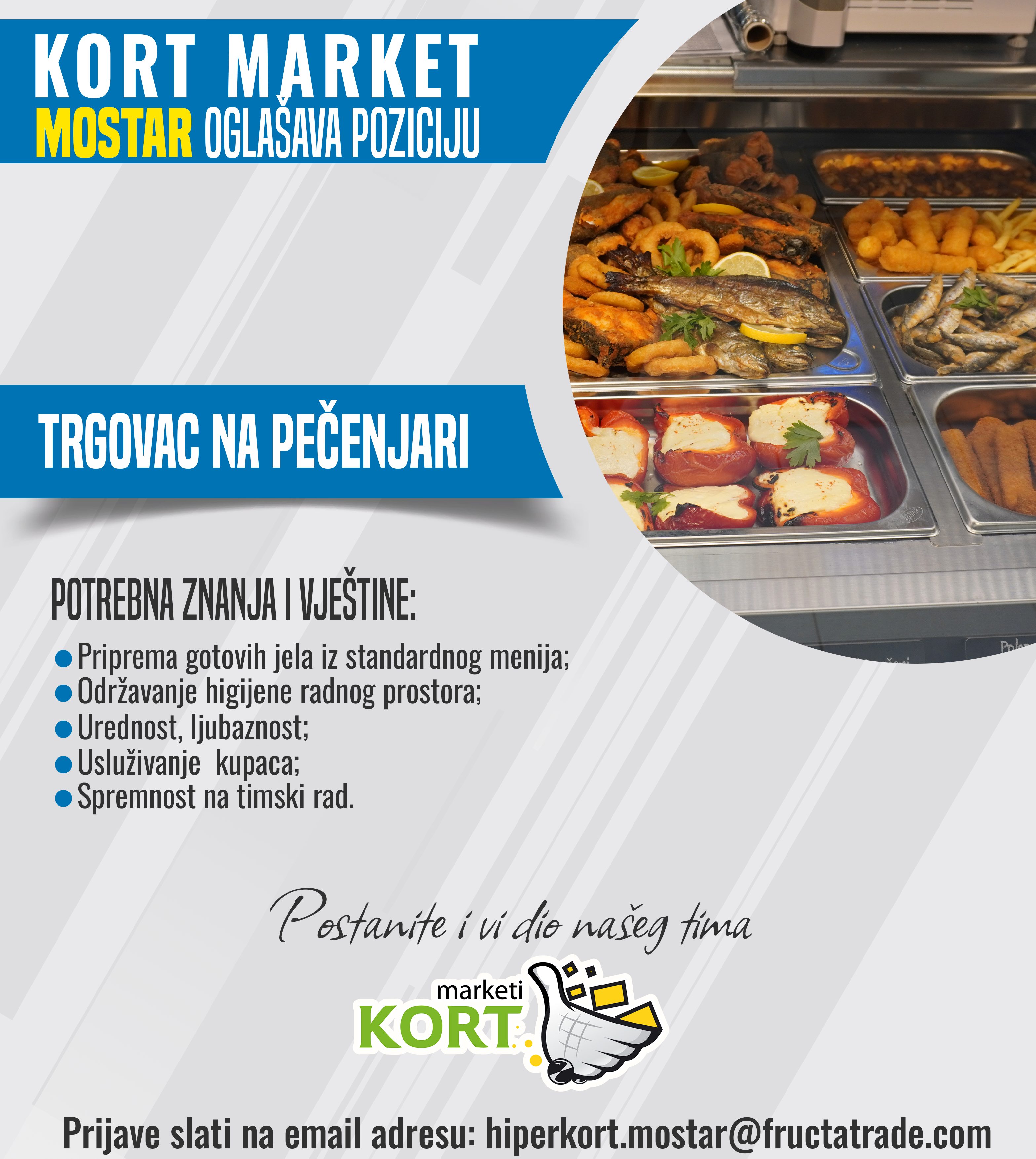 Trgovac na pečenjari (m/ž)