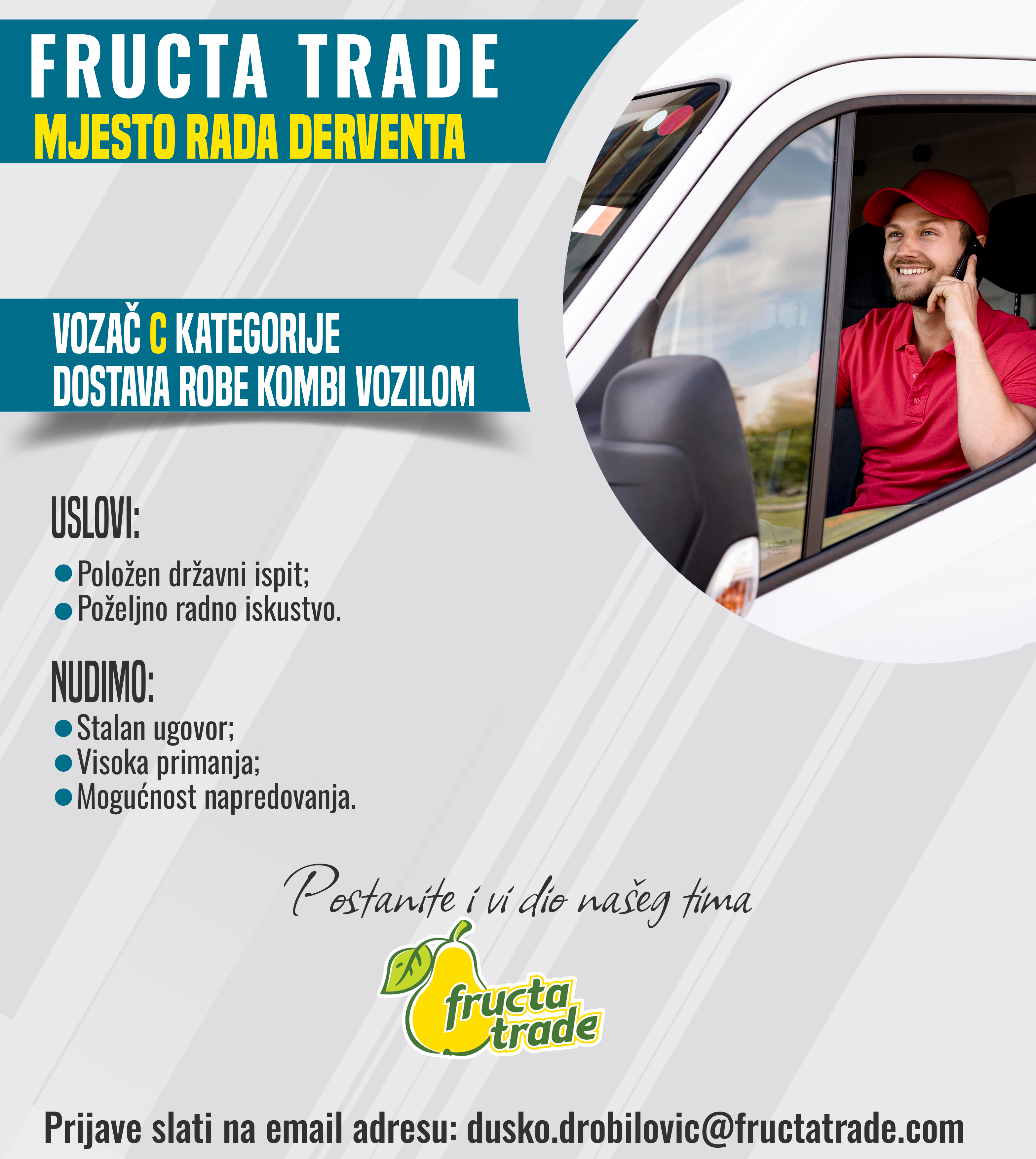 Vozač C kategorije (m/ž)