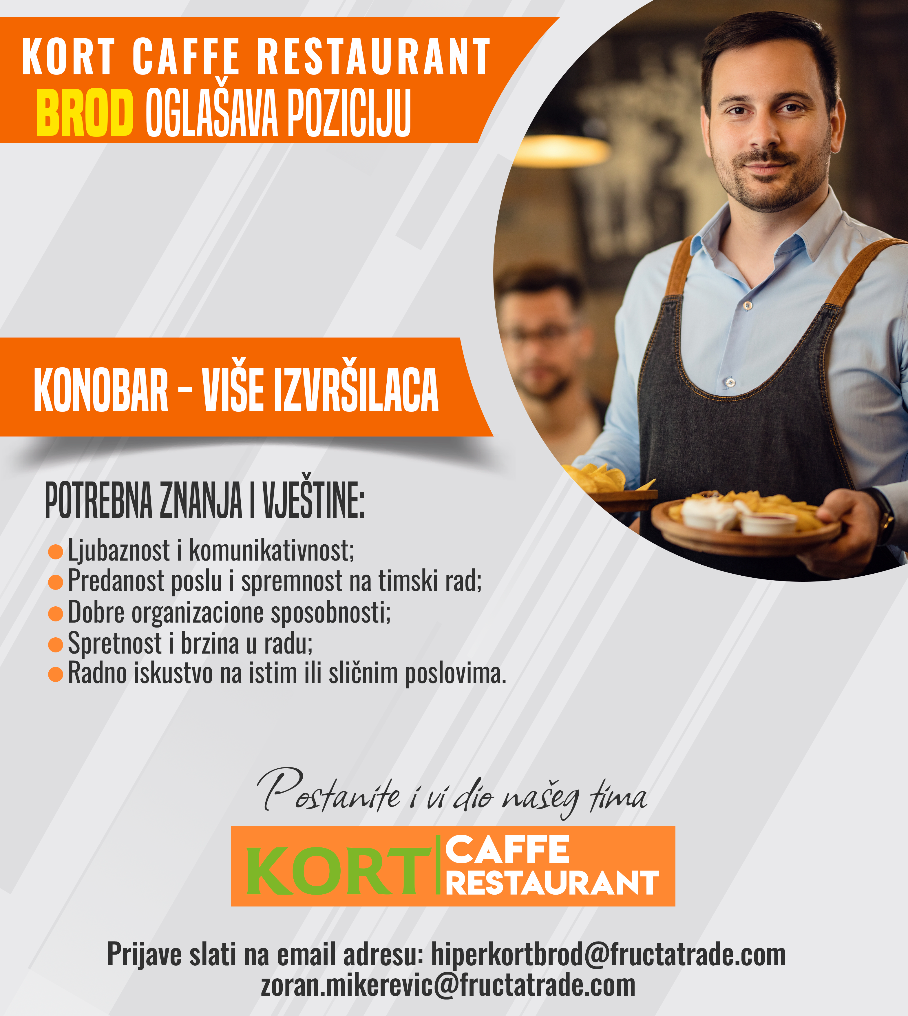 Konobar (m/ž)
