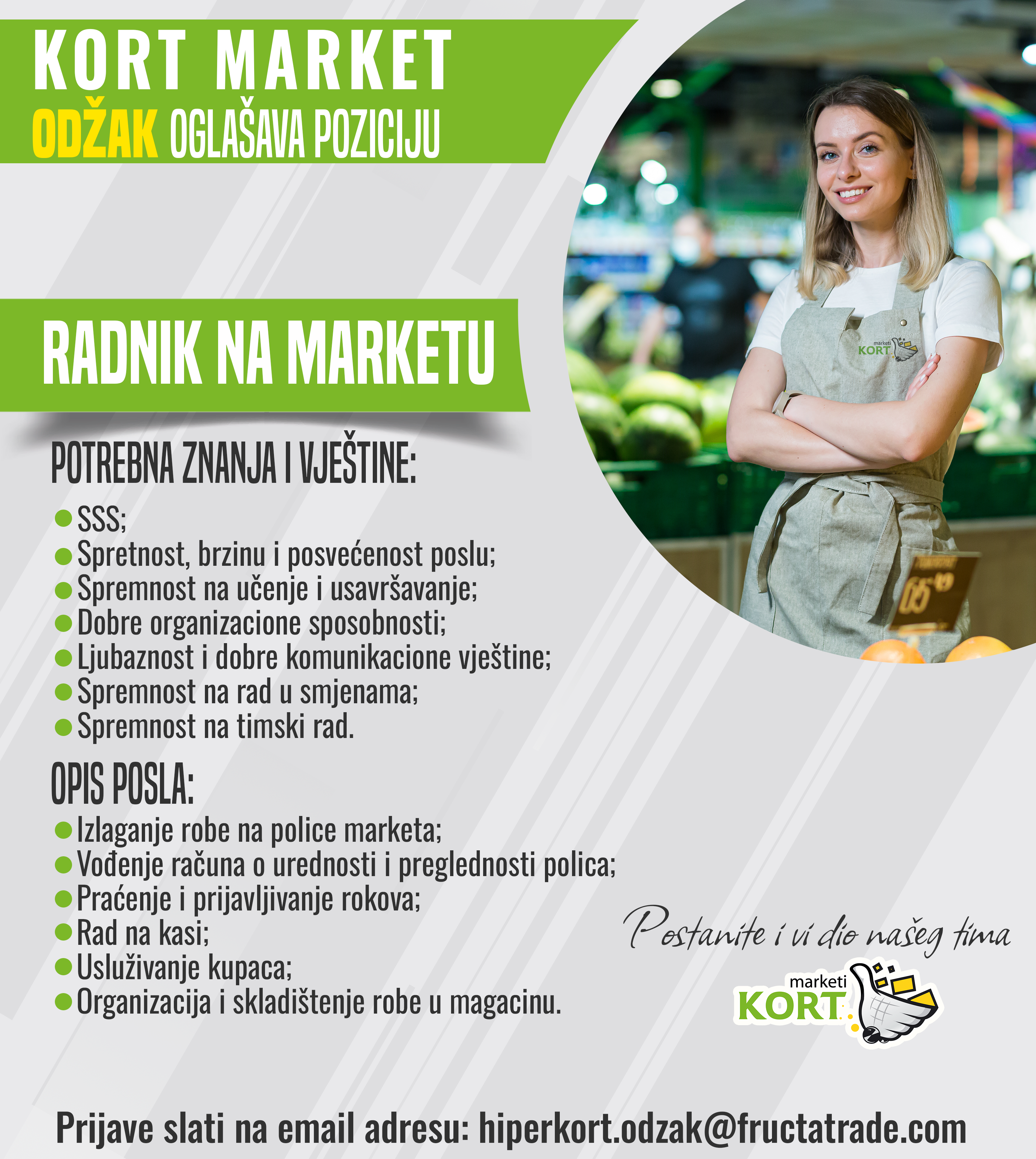 Radnik na marketu (m/ž)