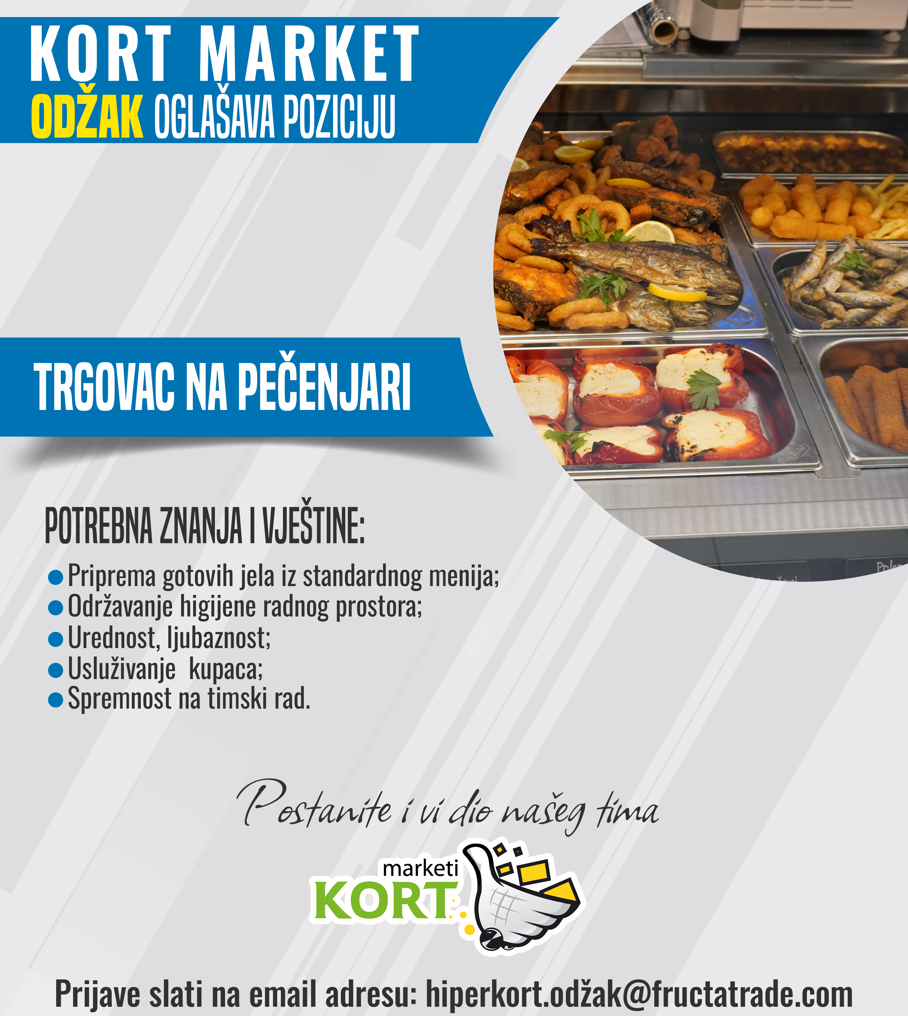 Trgovac na pečenjari (m/ž)