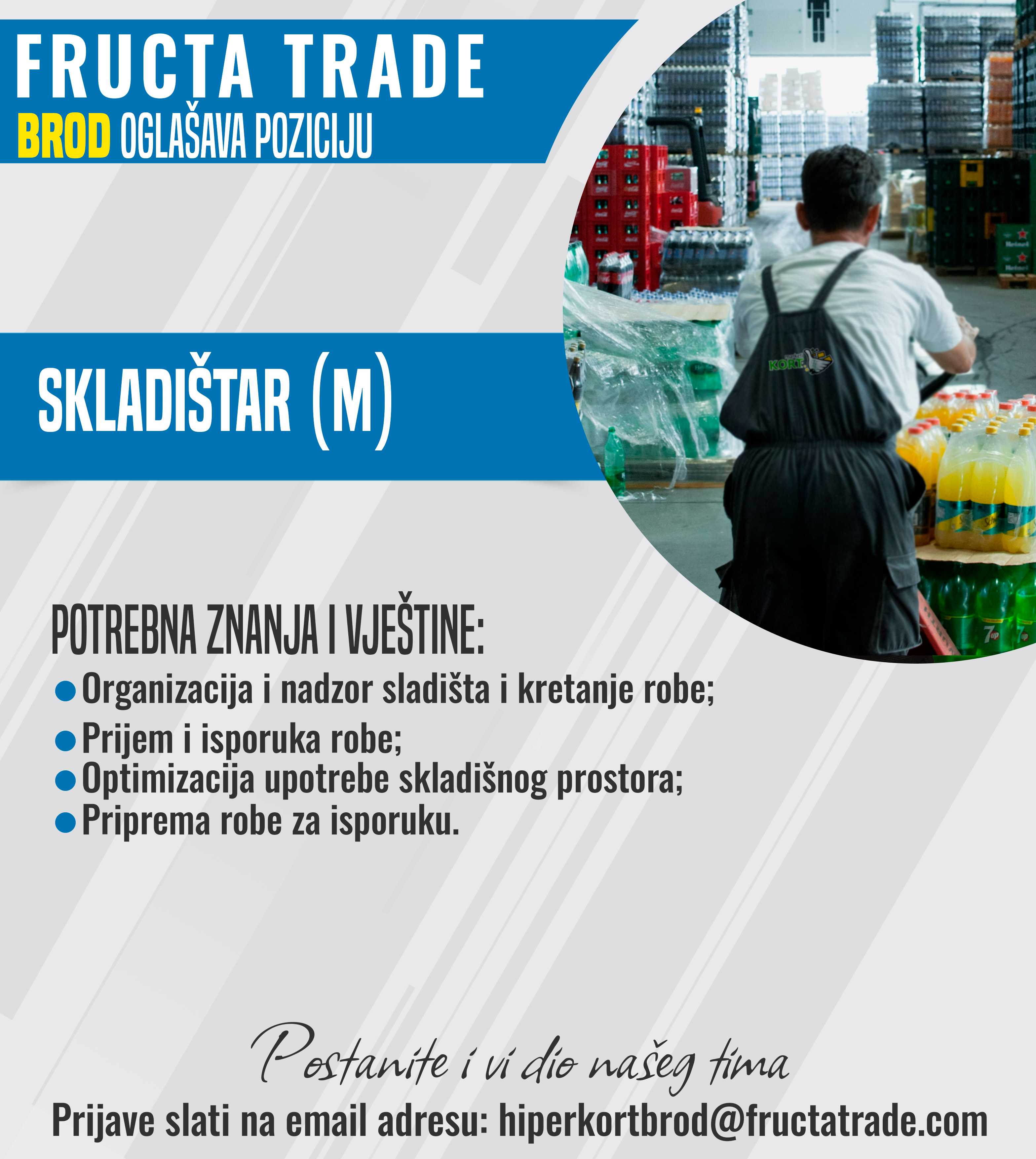 Skladištar (m/ž)