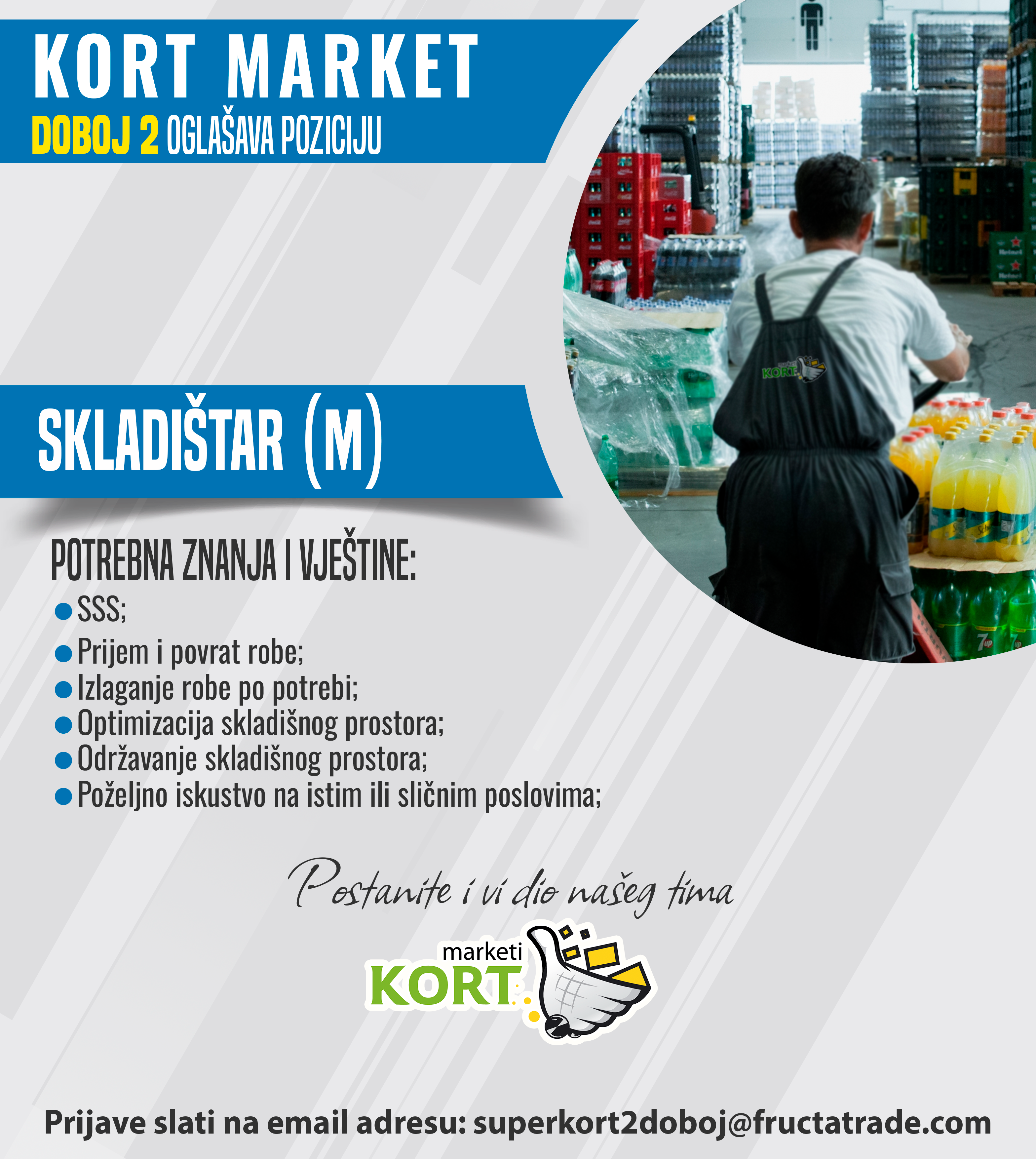 Skladištar (m/ž)