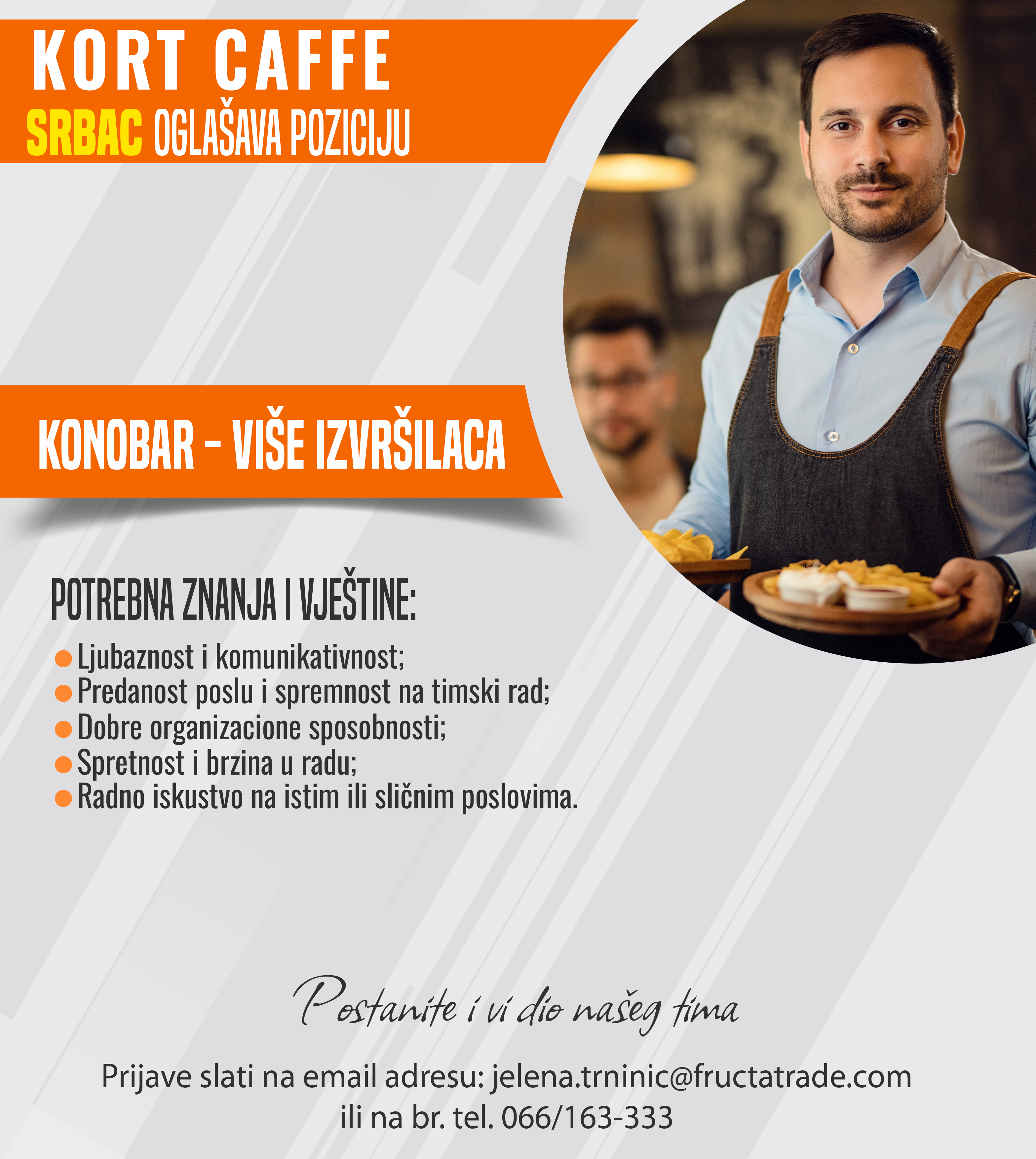 Konobar (m/ž)