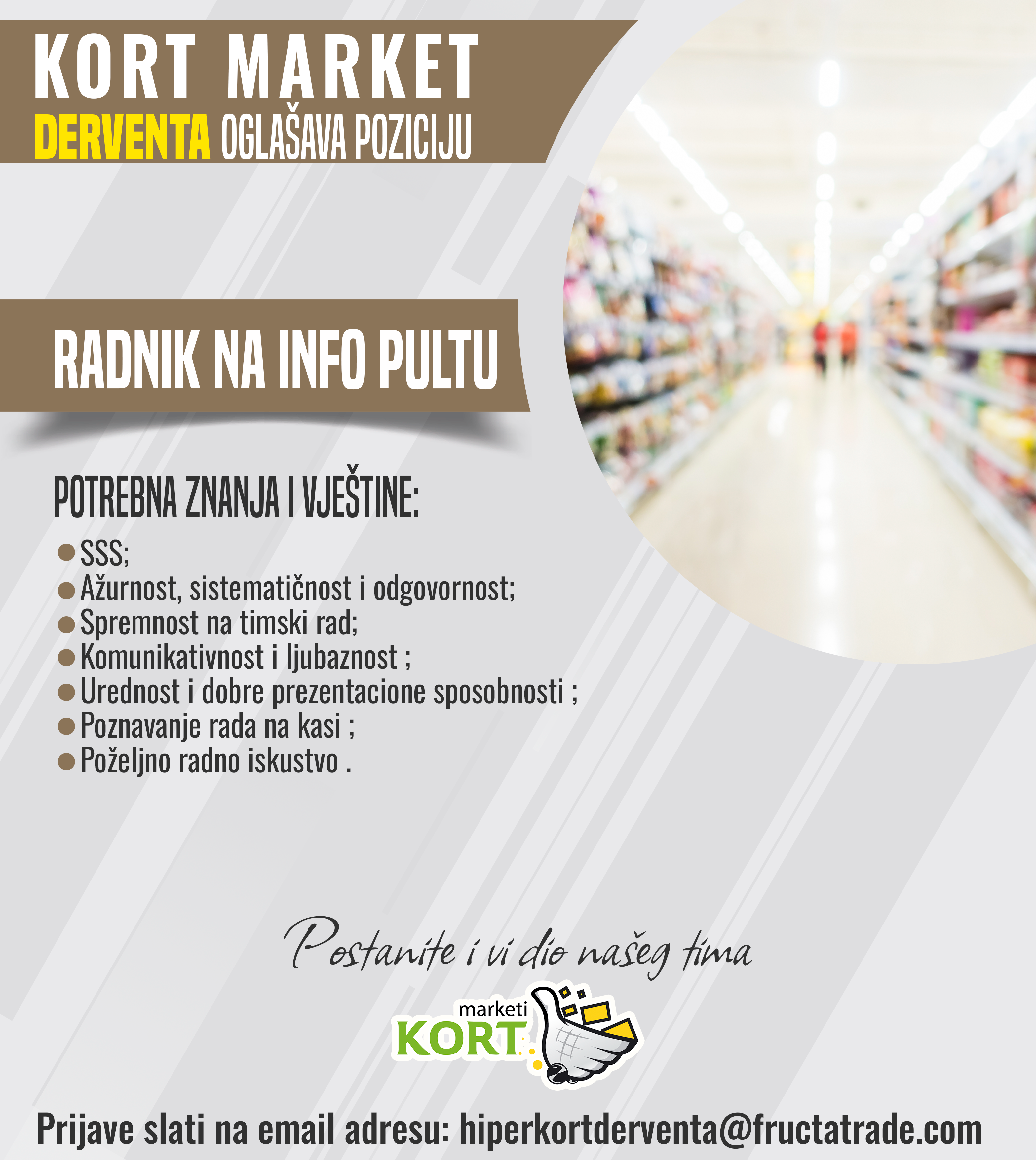 Radnik na infu pultu (m/ž)