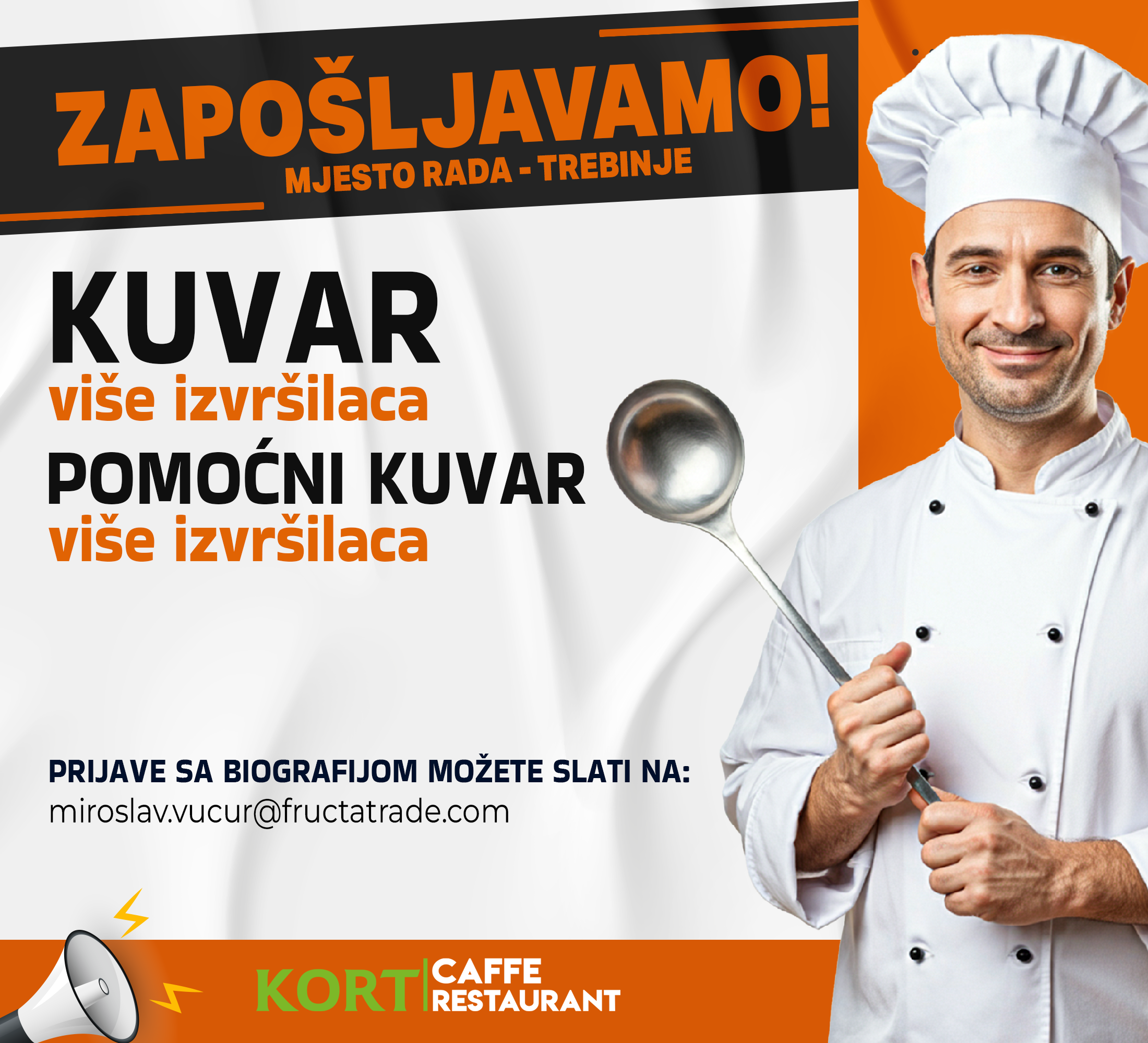 Kuvar (m/ž)