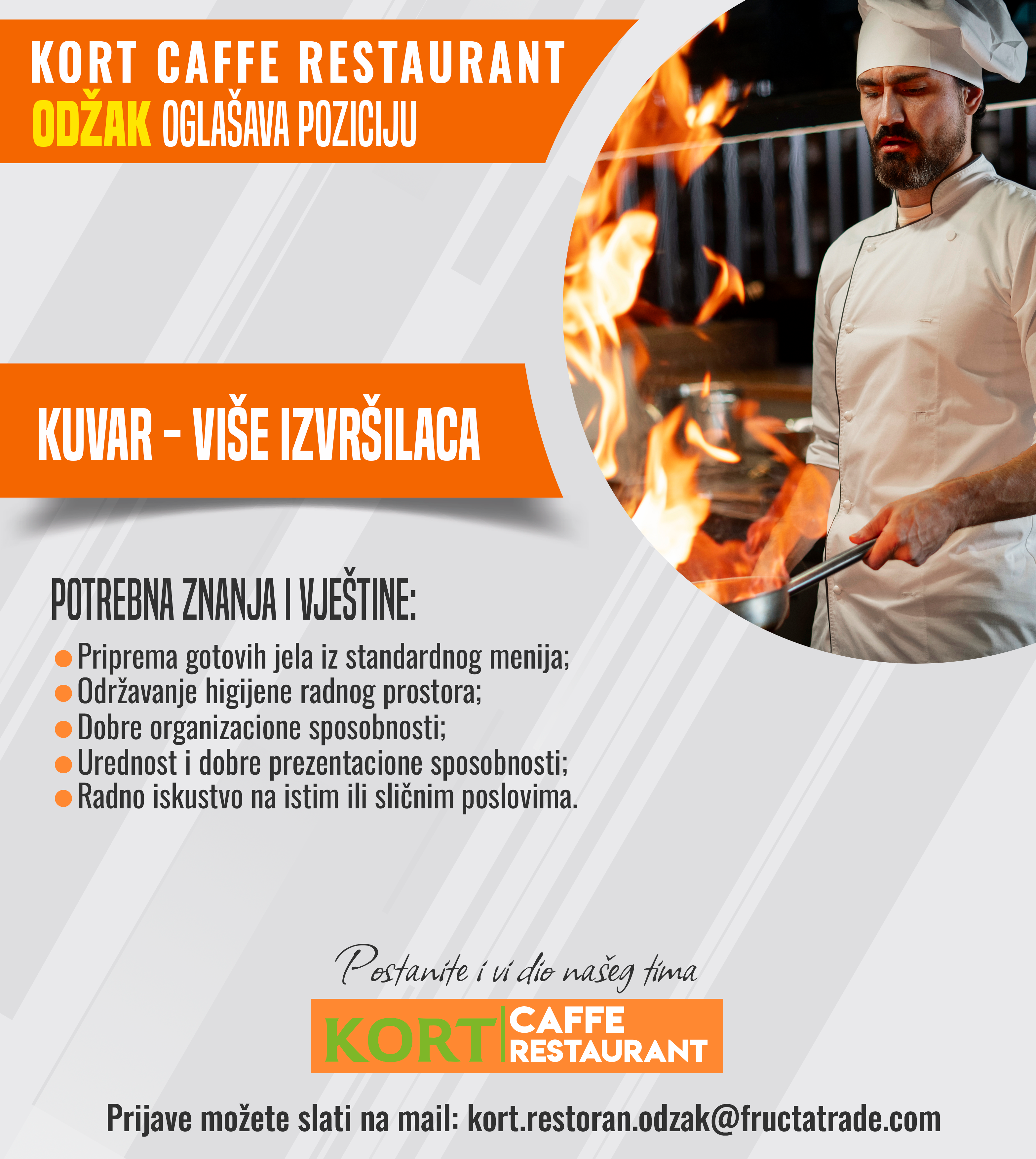Kuvar (m/ž)