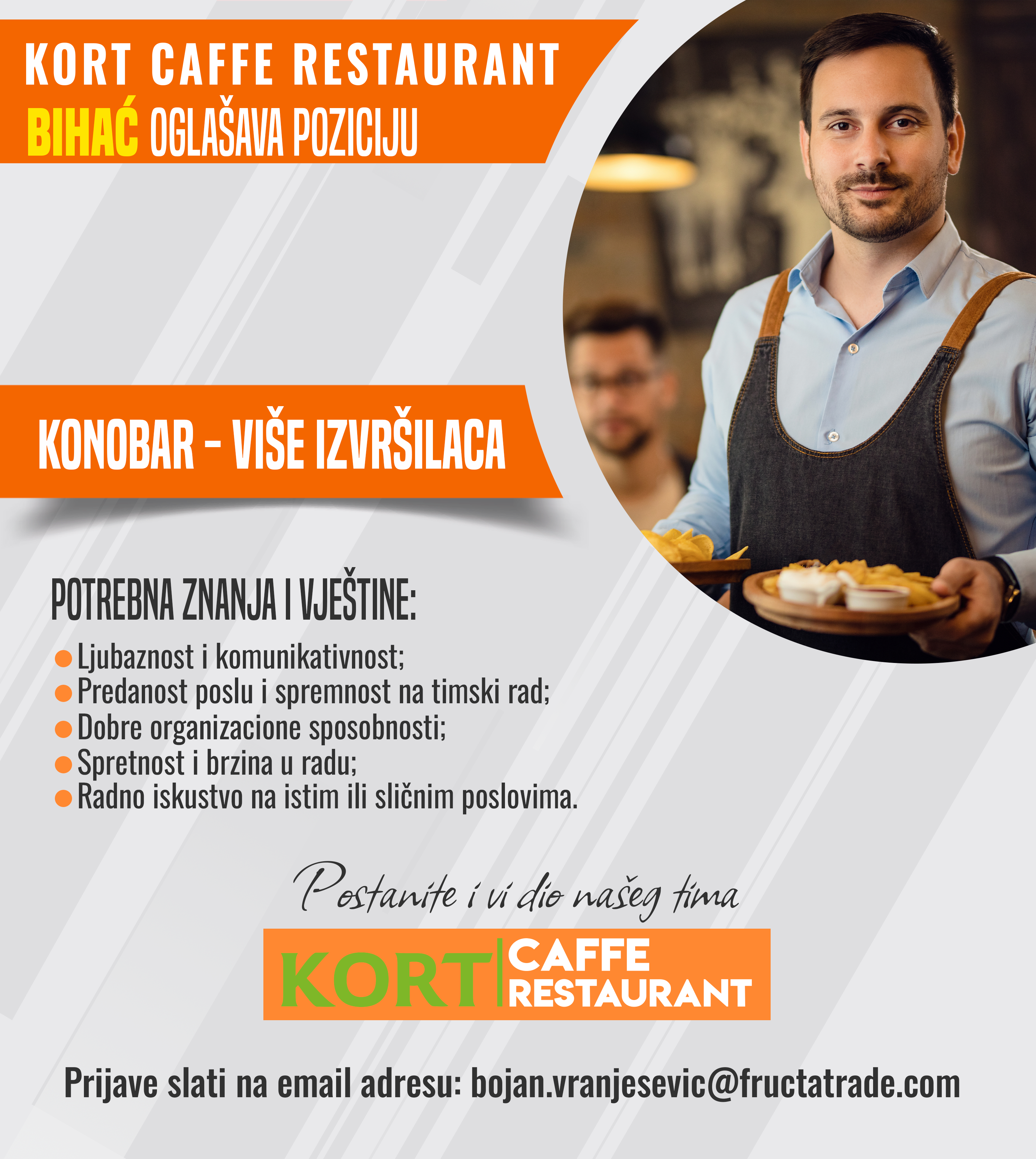 Konobar (m/ž)