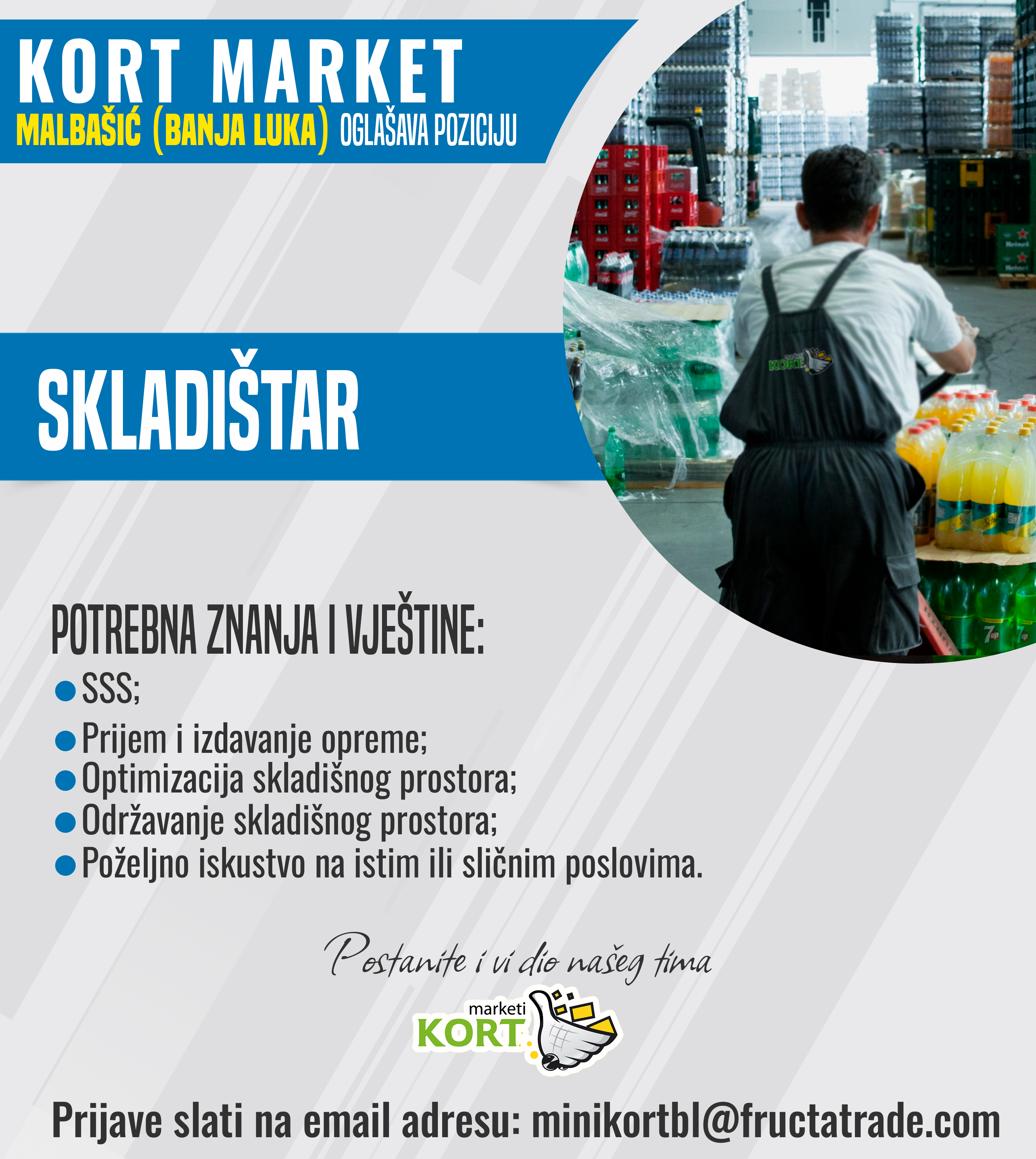 Skladištar (m/ž)