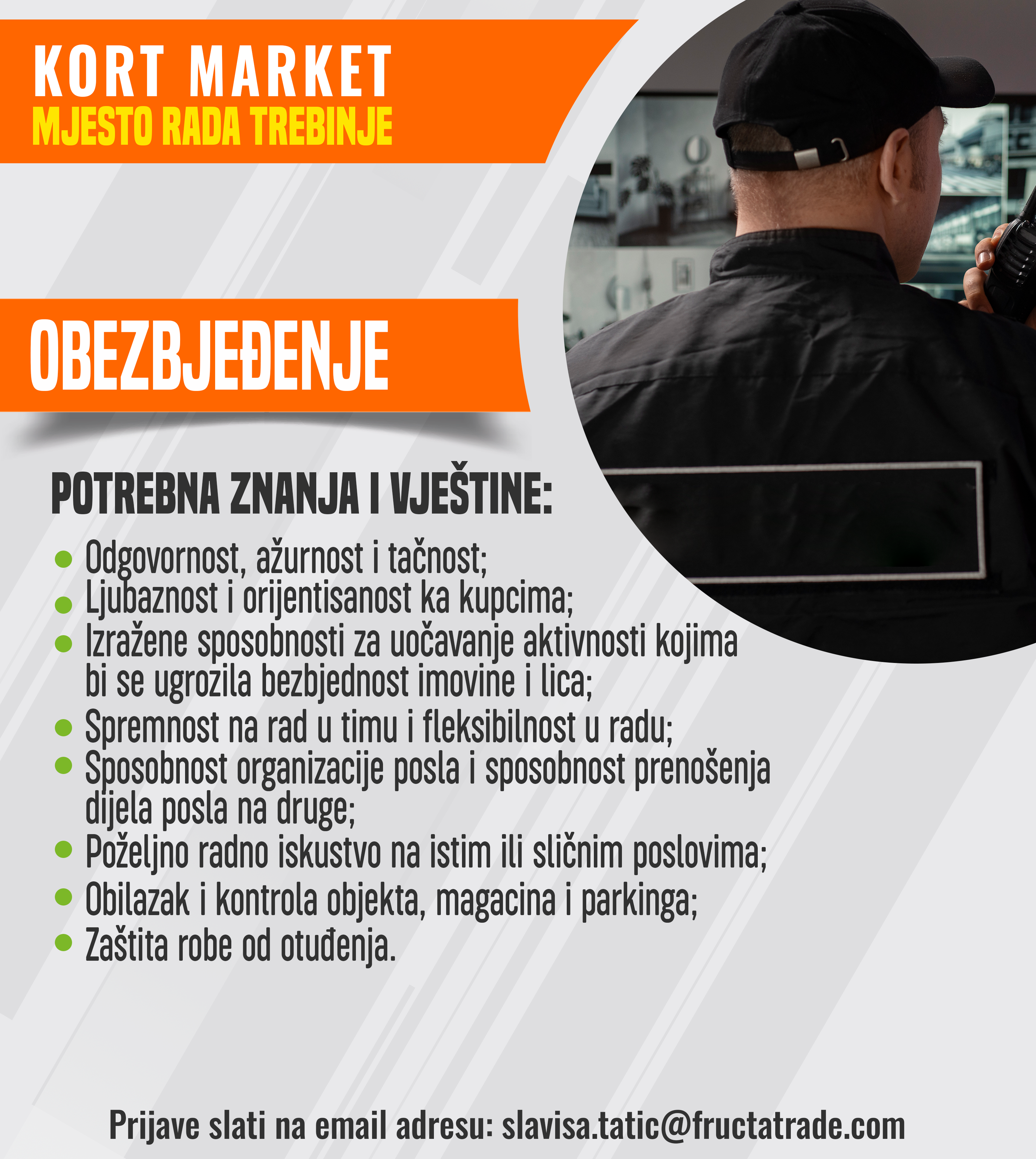 Obezbeđenje (m/ž)