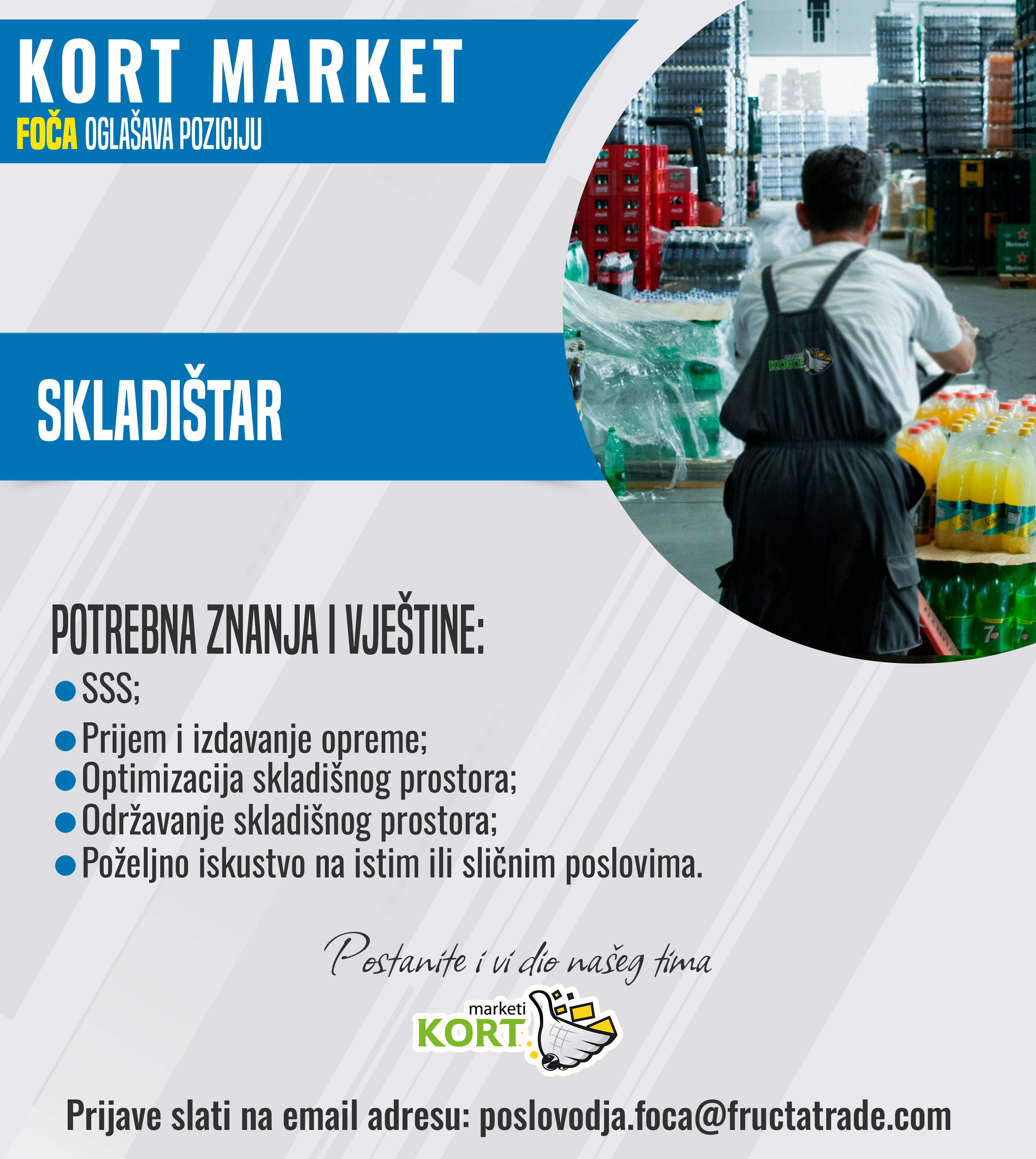 Skladištar (m/ž)