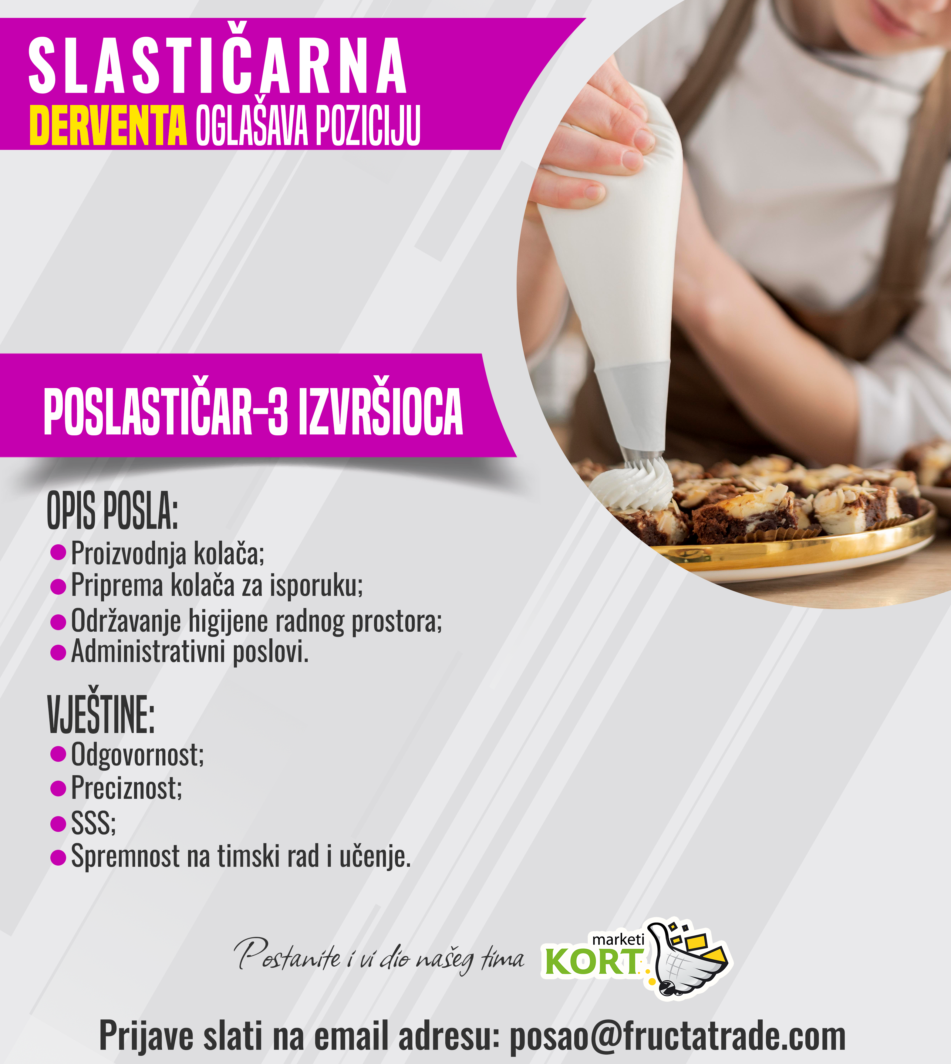 Poslastičar (m/ž)
