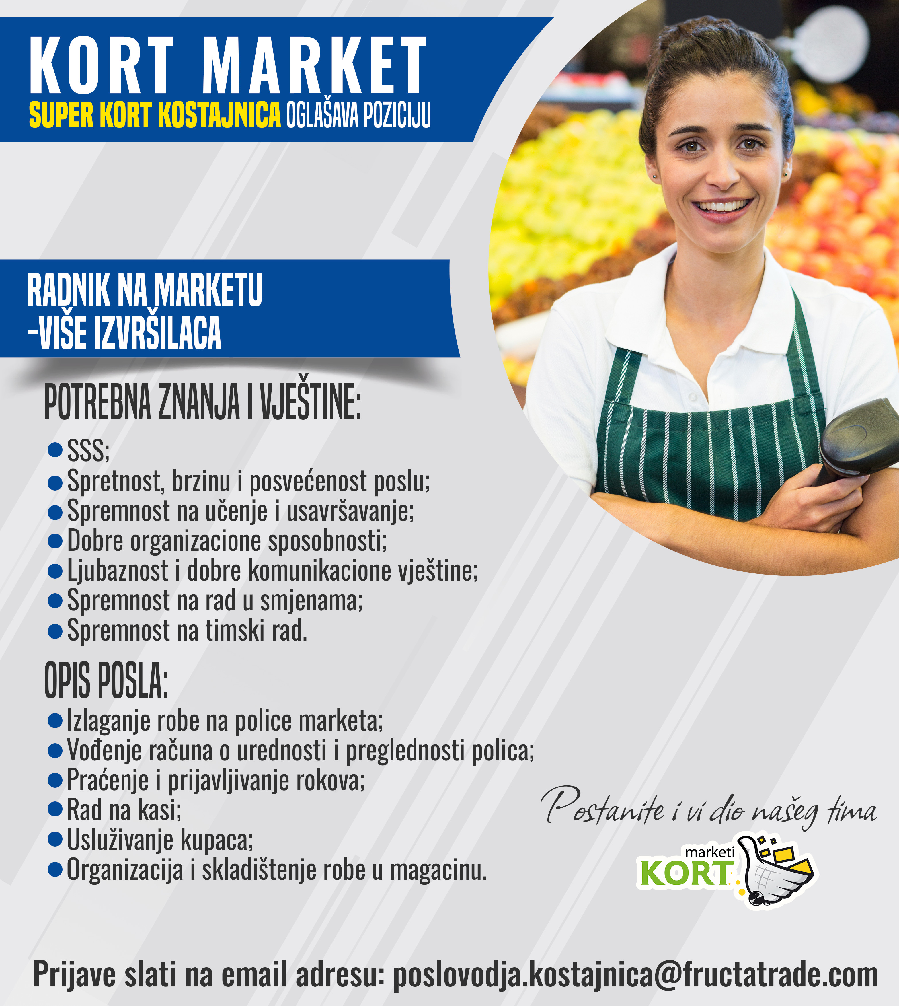 Radnik na marketu (m/ž)