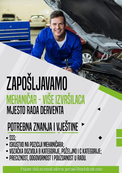 Mehaničar (m/ž)
