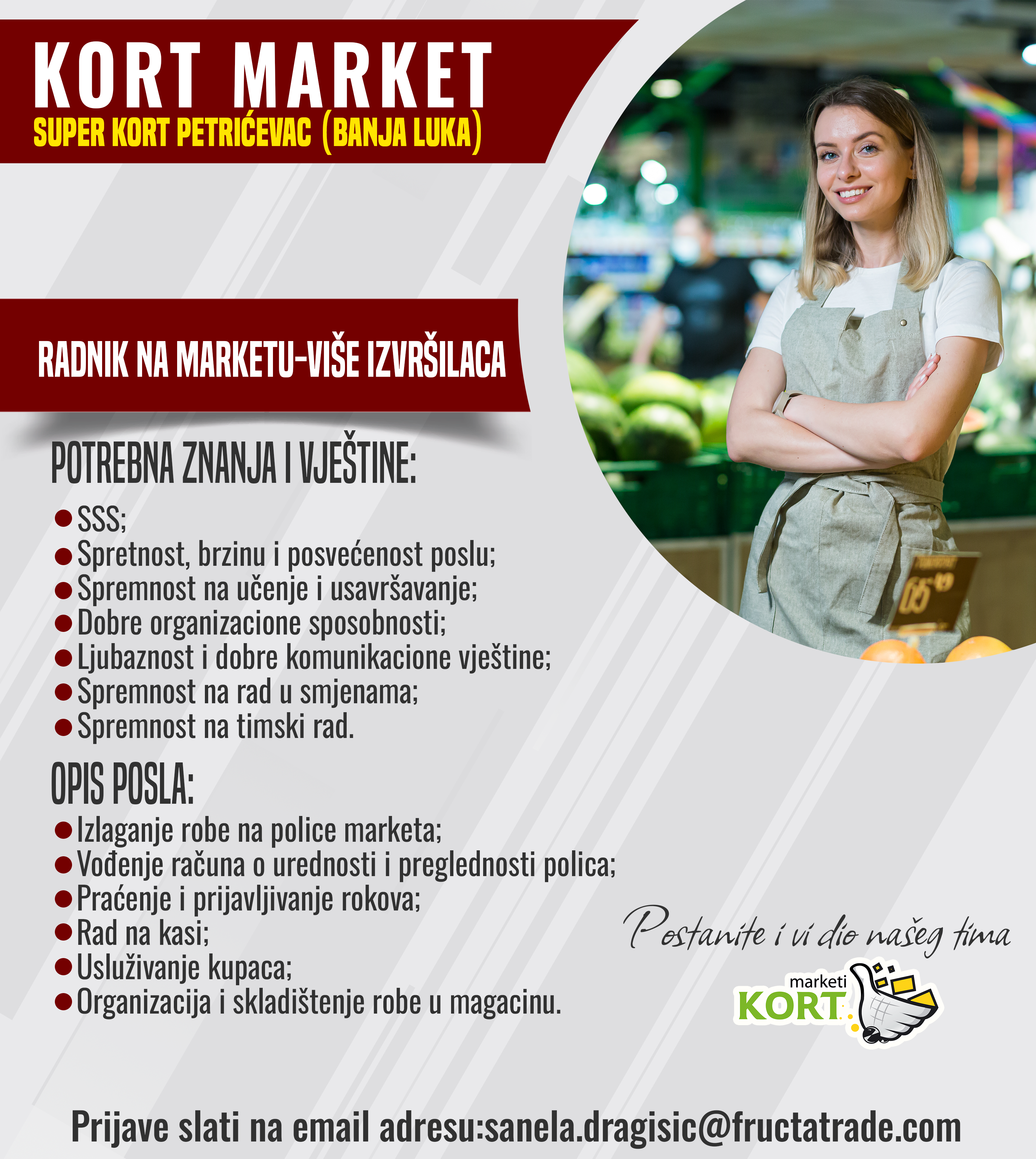 Radnik na marketu (m/ž)