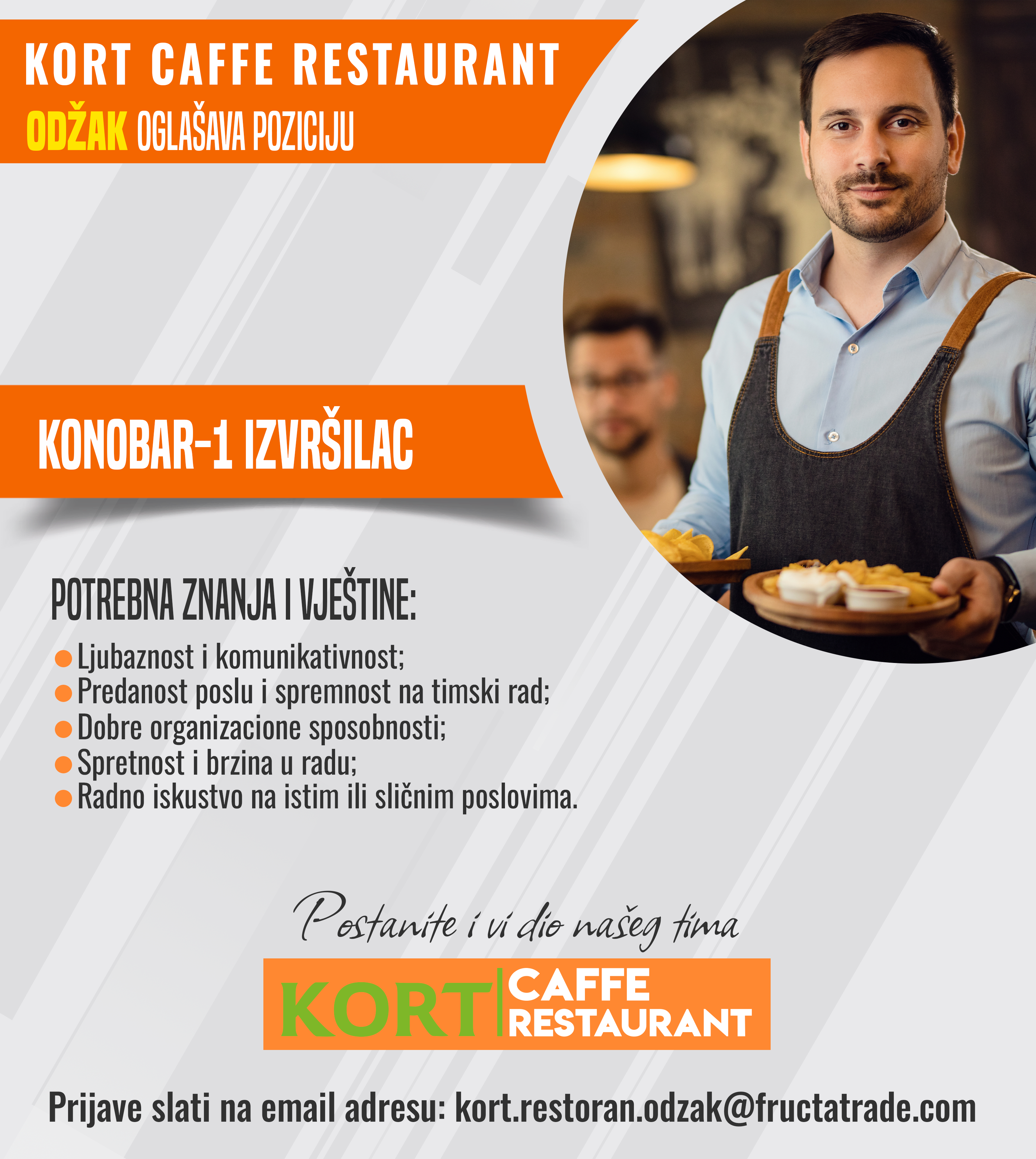 Konobar (m/ž)
