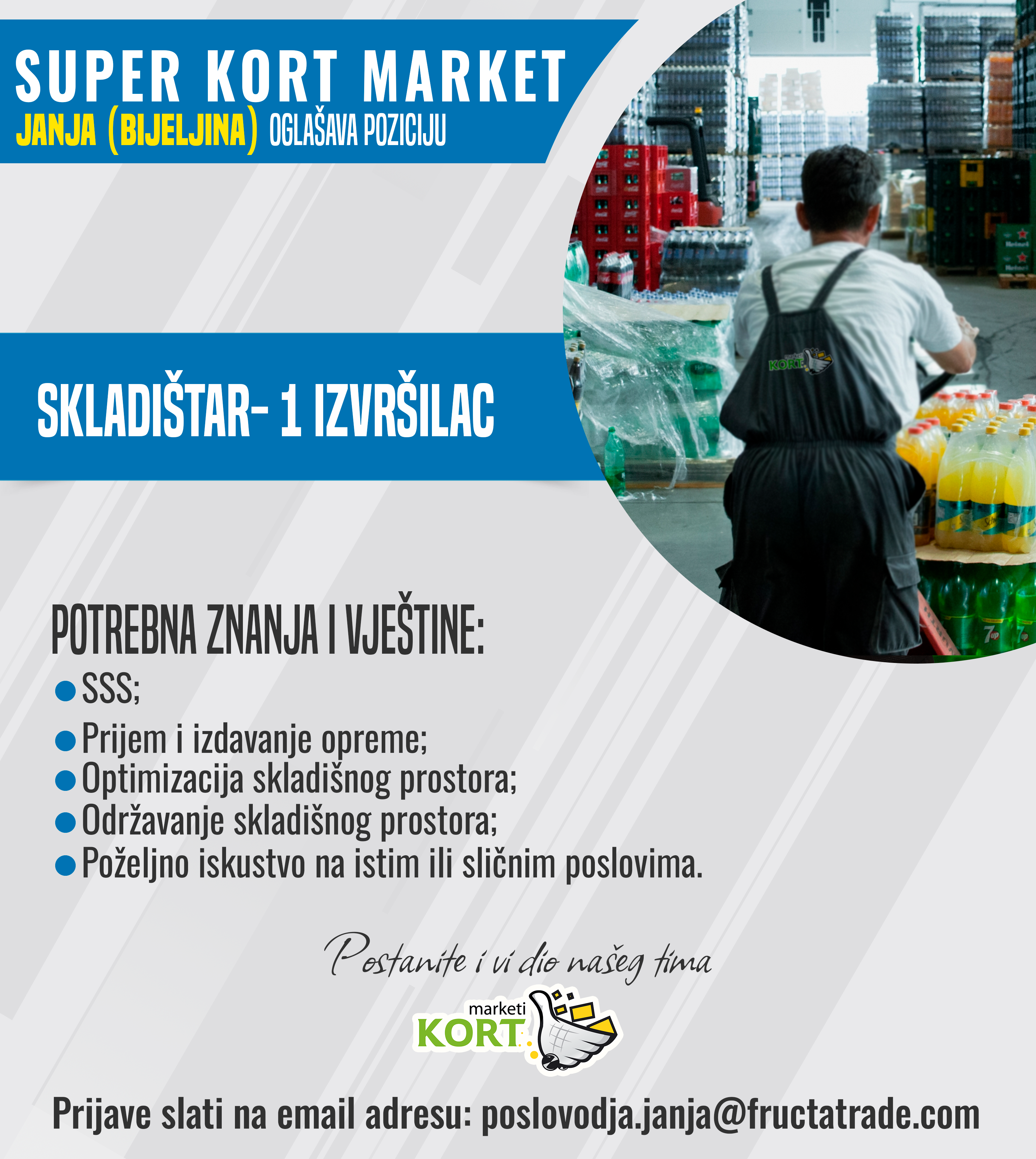 Skladištar (m/ž)