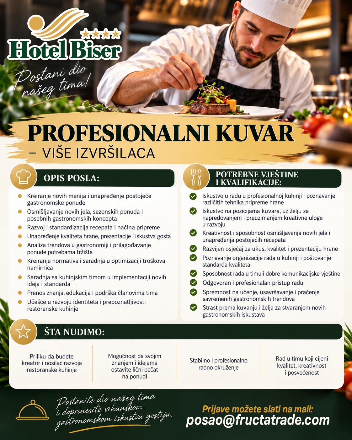 Kuvar (m/ž)