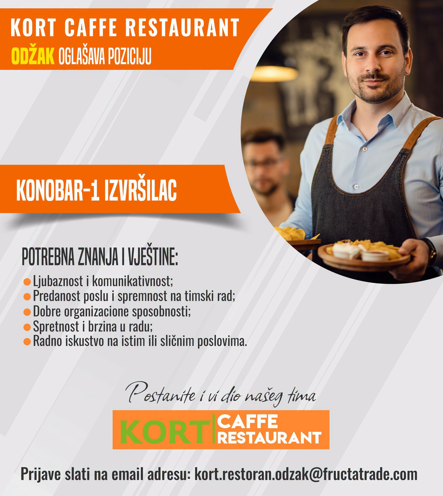 Konobar (m/ž)