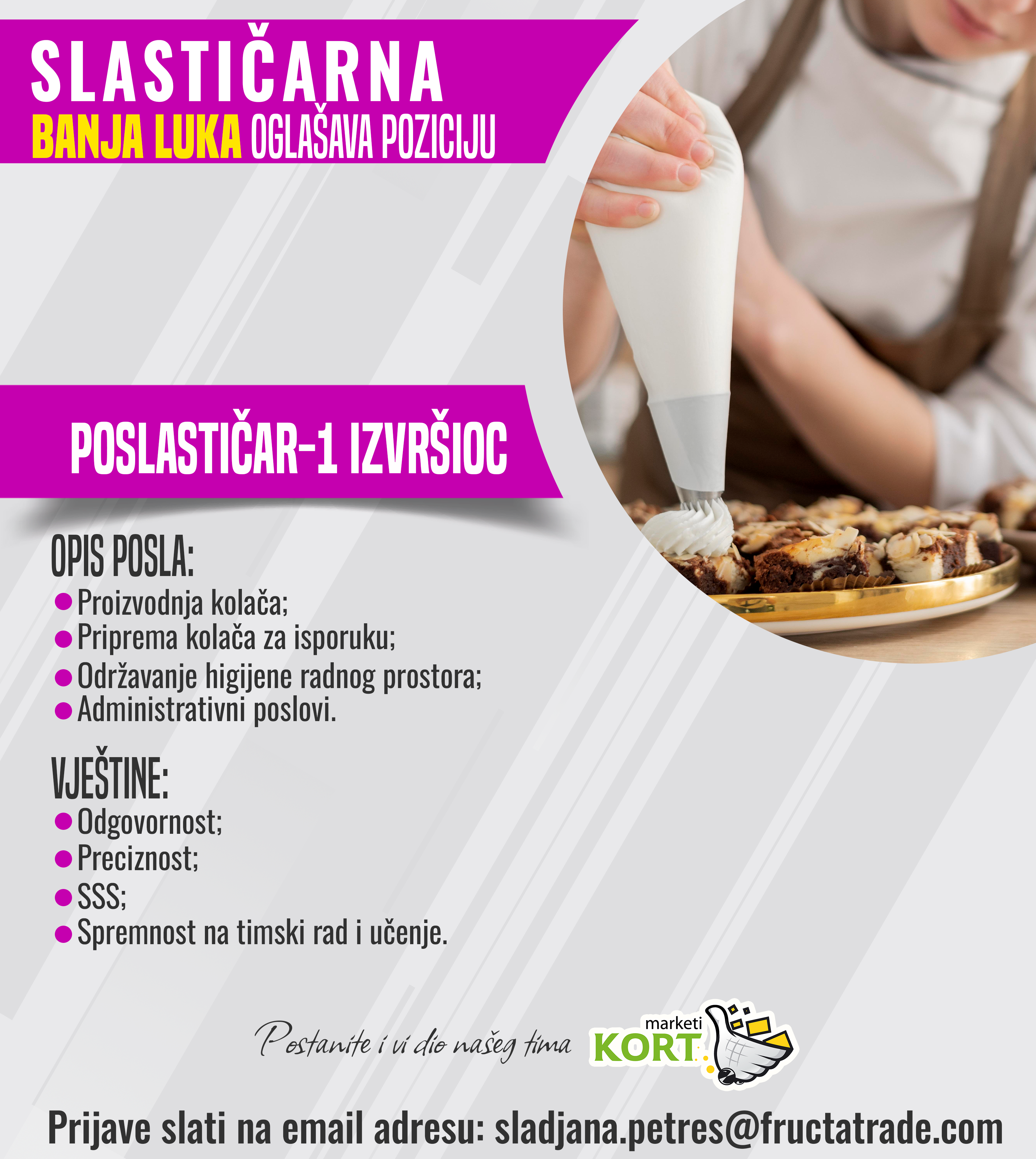 Poslastičar (m/ž)