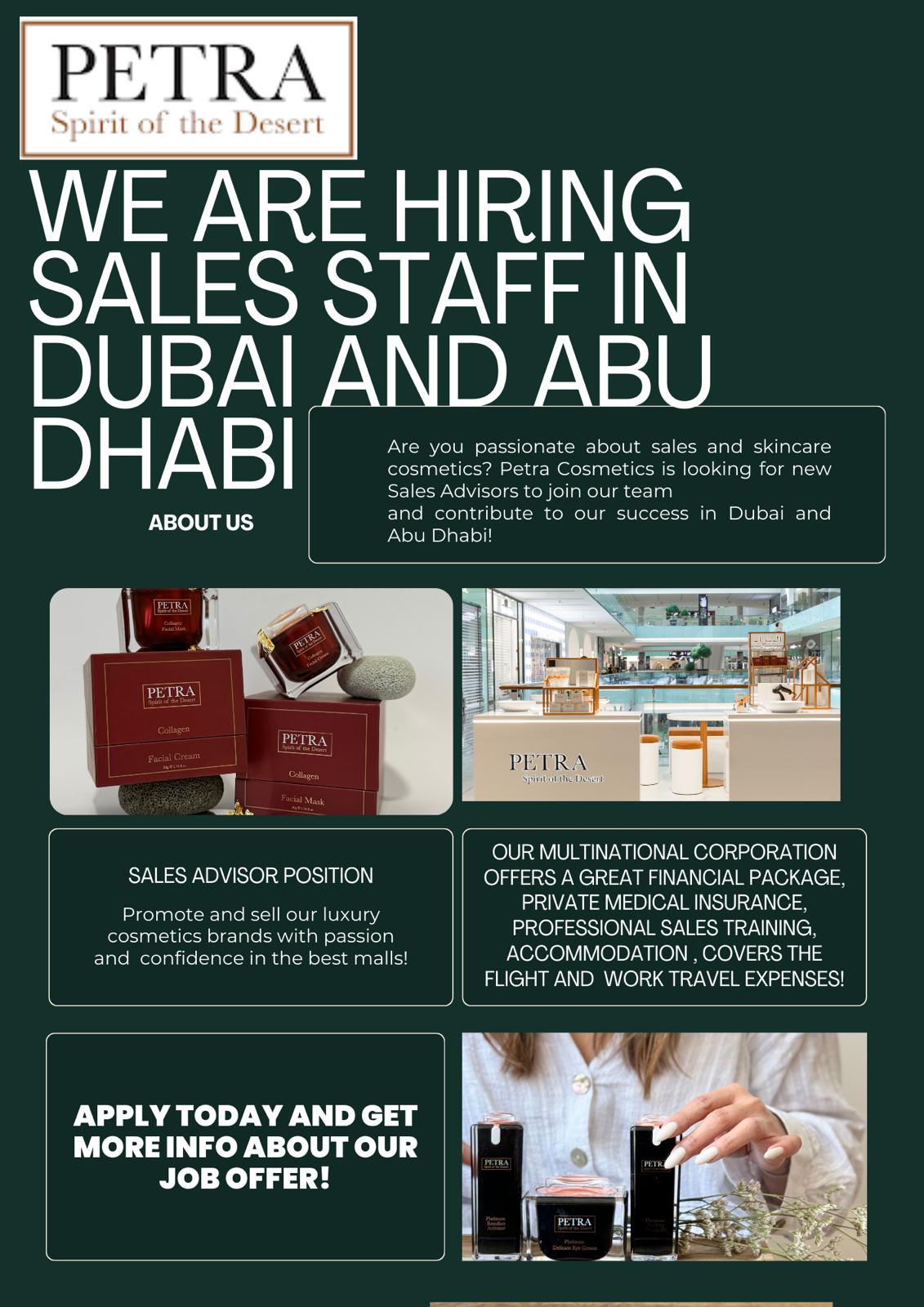 Sales Associate Dubai and Abu Dhabi DBW CORPORATION LLC poslovi.ba